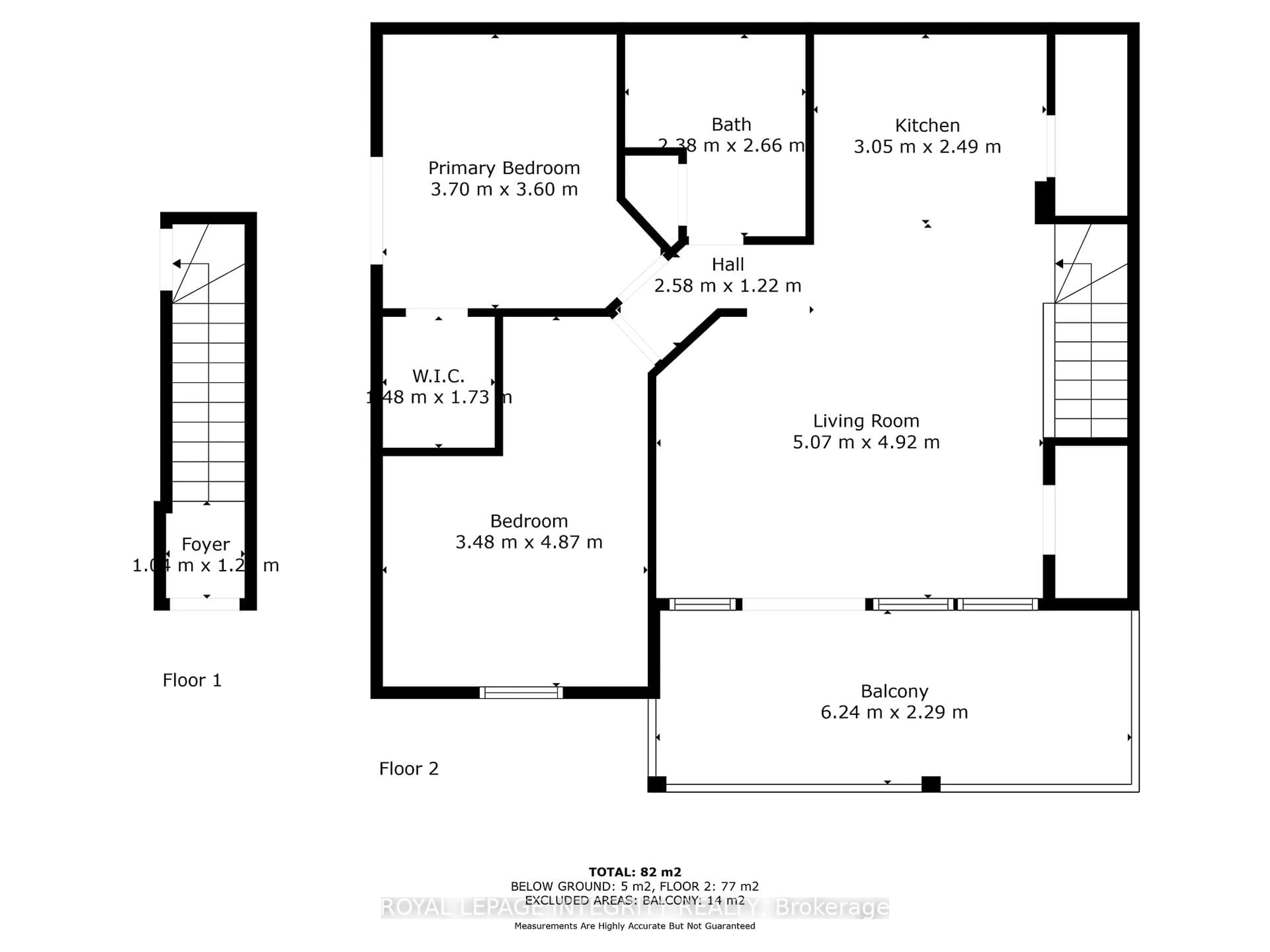 Floor plan for 1109 STITTSVILLE MAIN St #I, Ottawa Ontario K2S 0C6