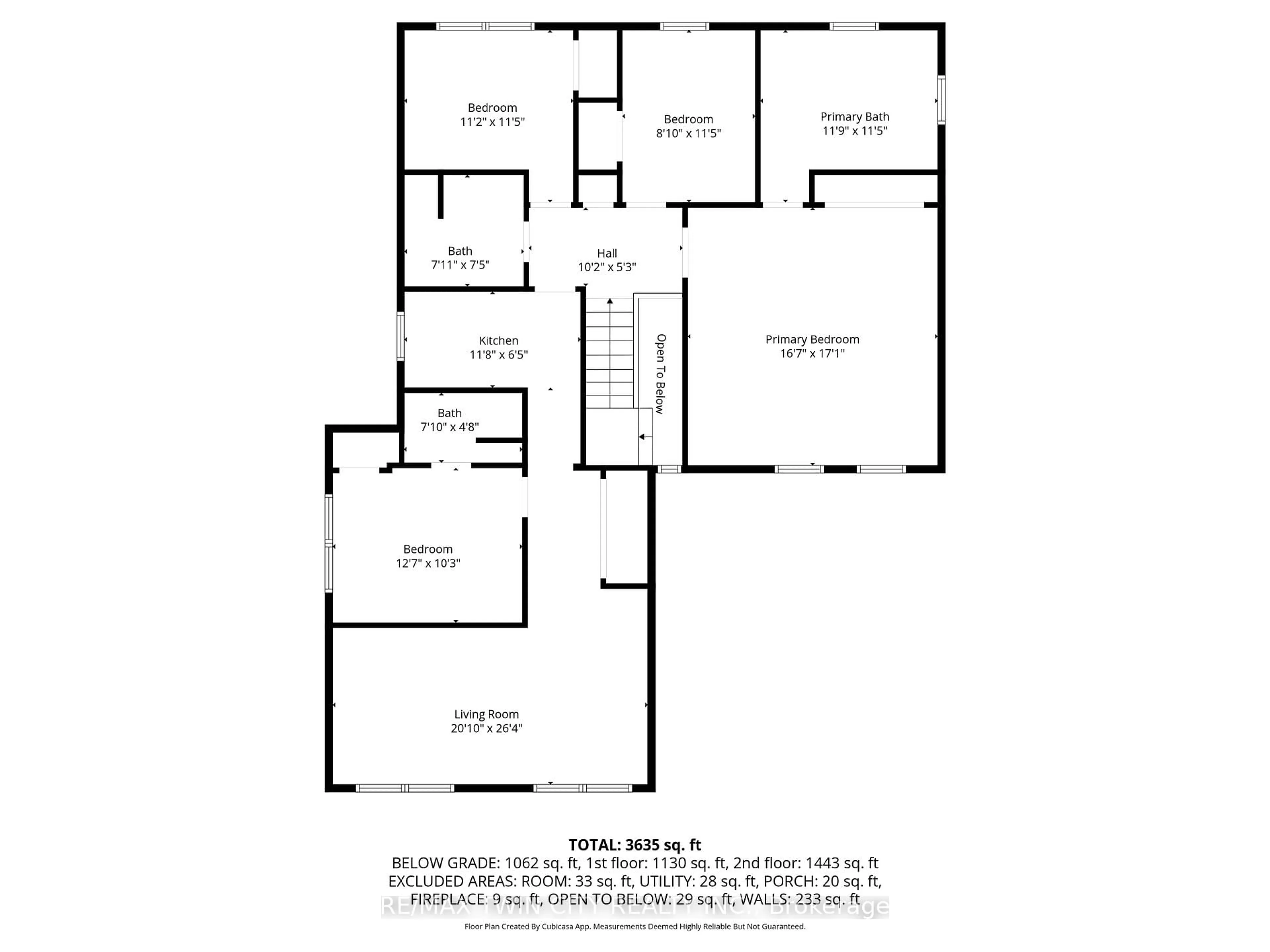 Floor plan for 21 Riva Rdge, Brantford Ontario N3P 1S2