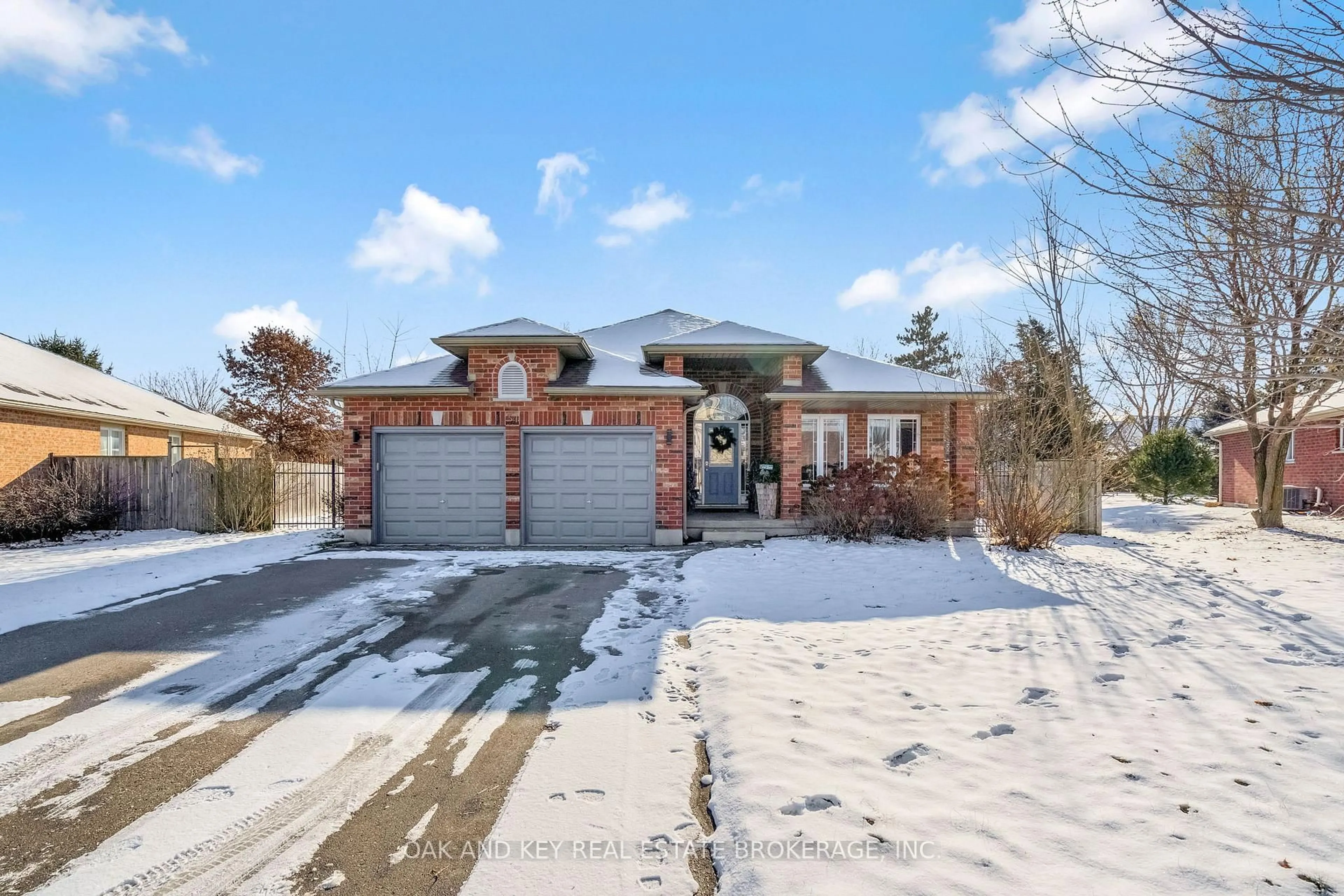 Home with brick exterior material, street for 34 Fieldstone Cres, Middlesex Centre Ontario N0L 1R0