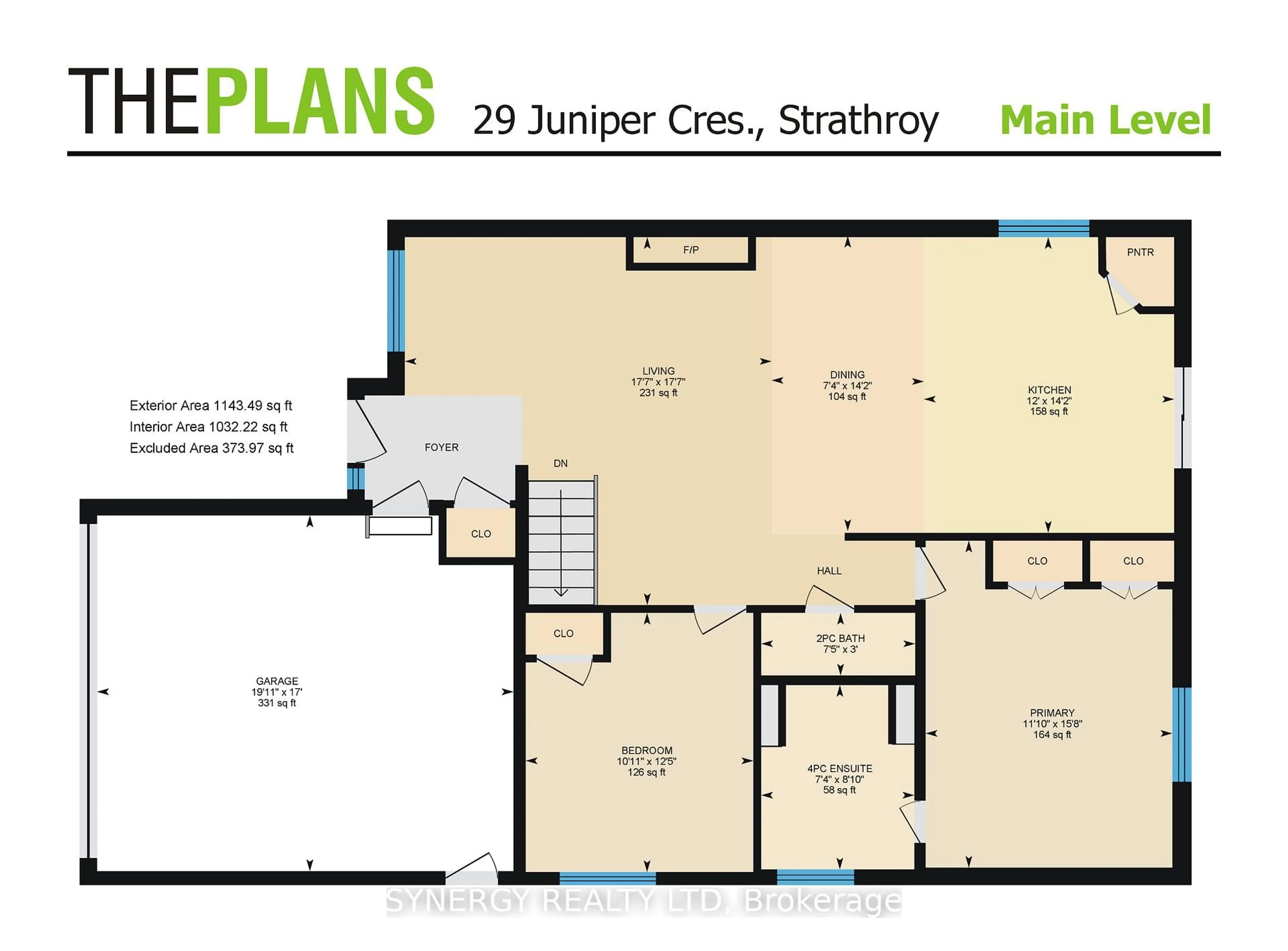 Floor plan for 29 Juniper Cres, Strathroy-Caradoc Ontario N7G 4G4