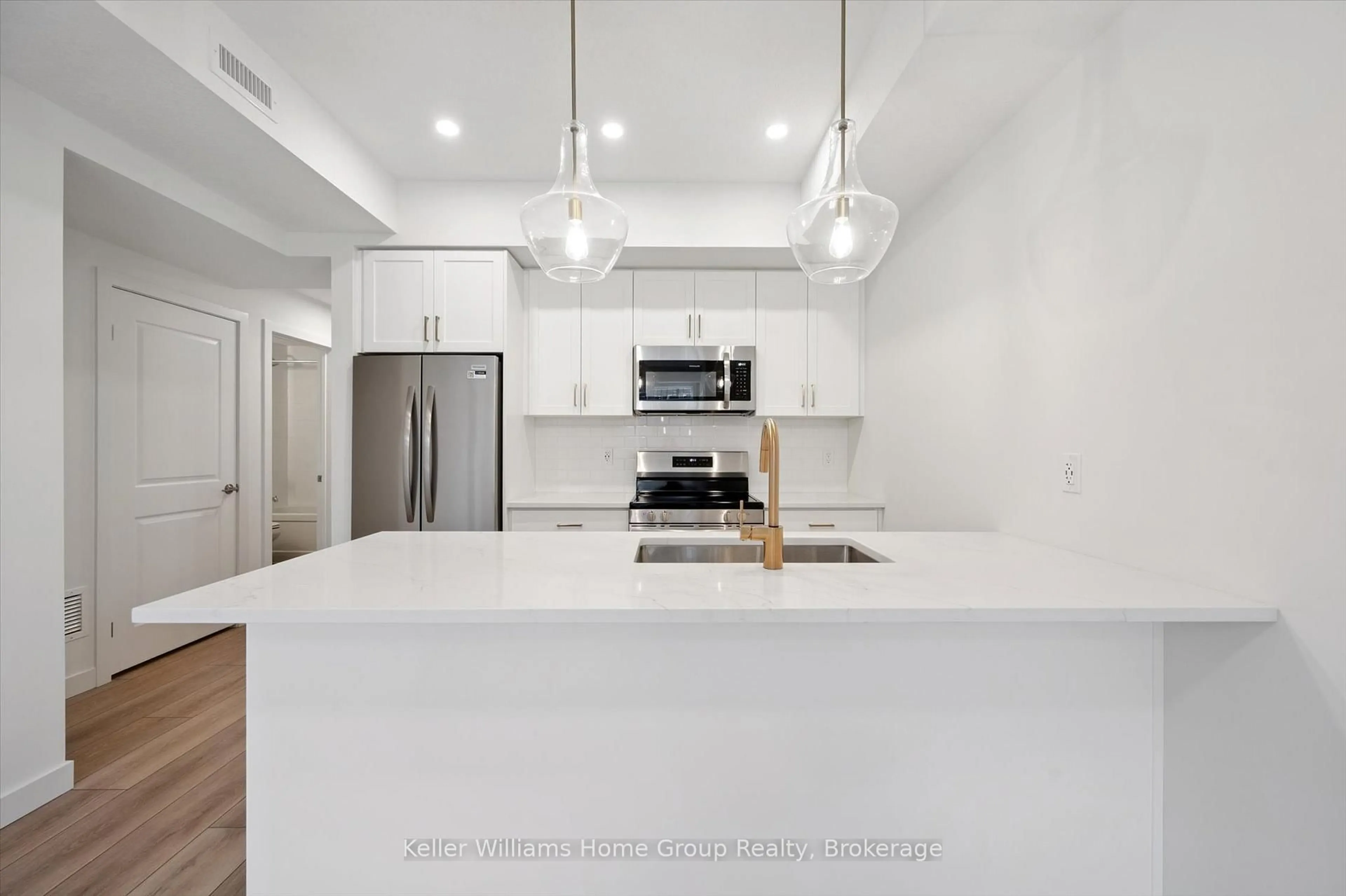 Open concept kitchen, unknown for 824 Woolwich St #137, Guelph Ontario N1H 6J2