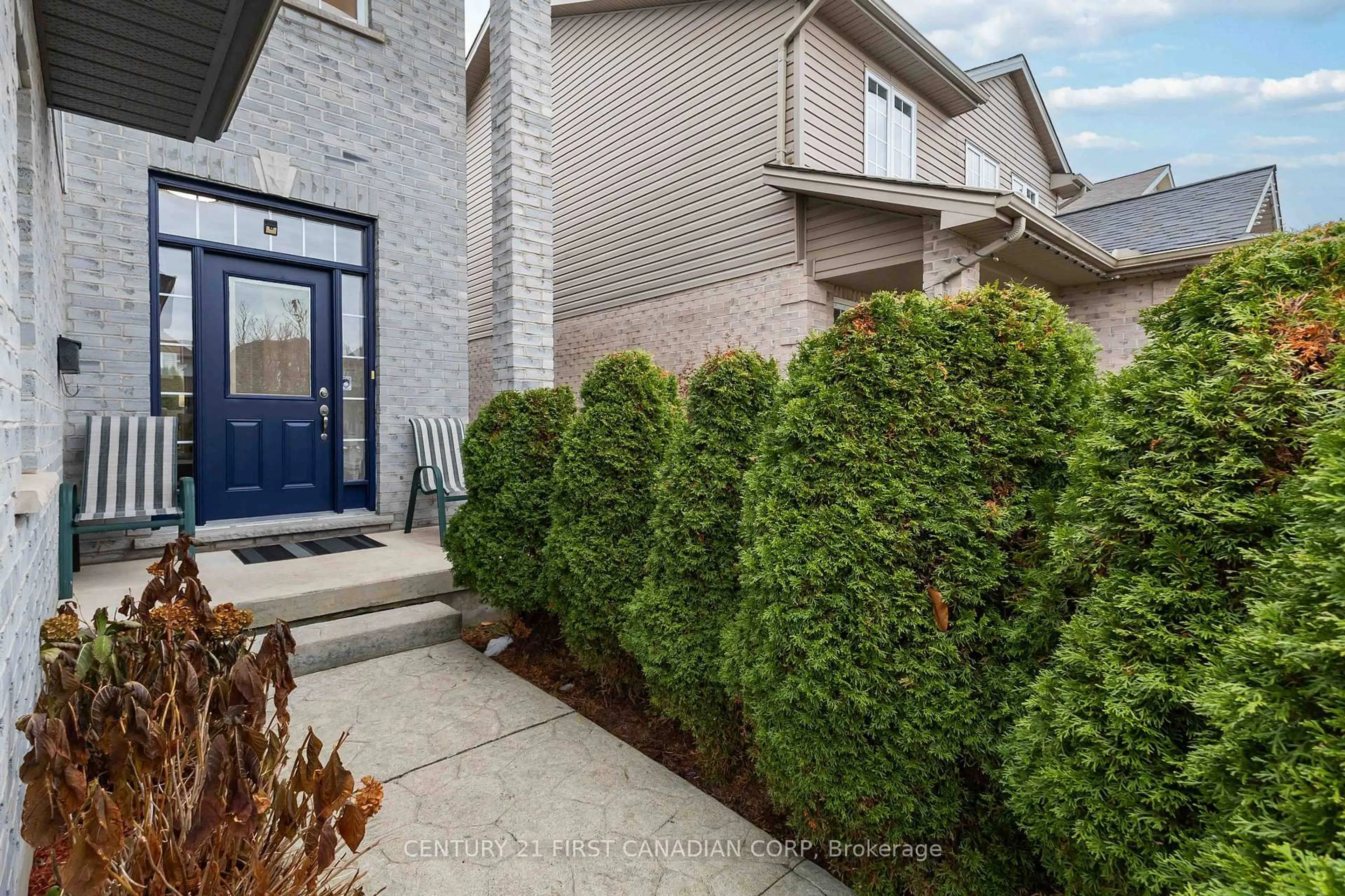 Home with brick exterior material, street for 1353 South Wenige Dr, London North Ontario N5X 4M8