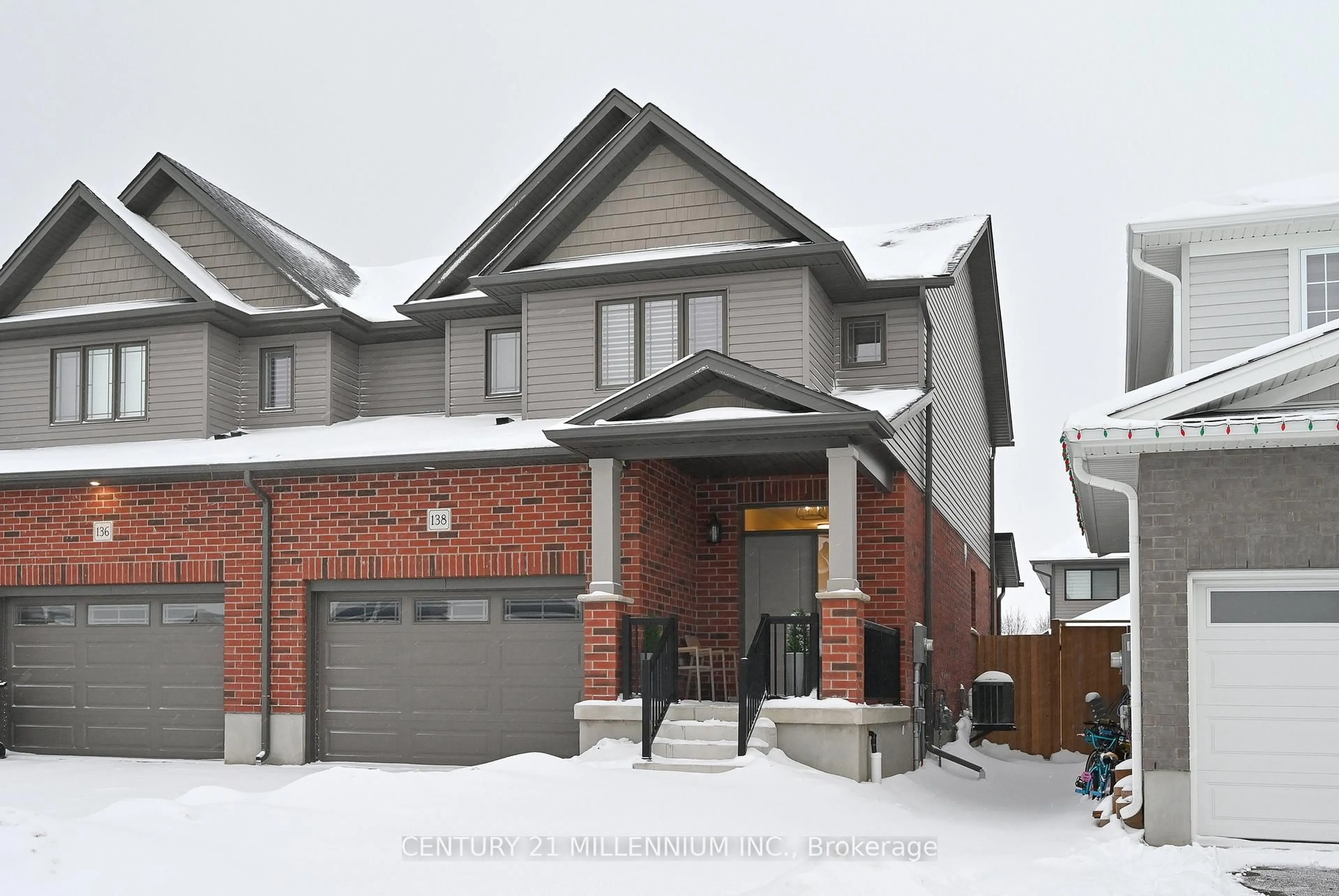 Home with brick exterior material, street for 138 Woodberry Cres, Woolwich Ontario N3B 0E5