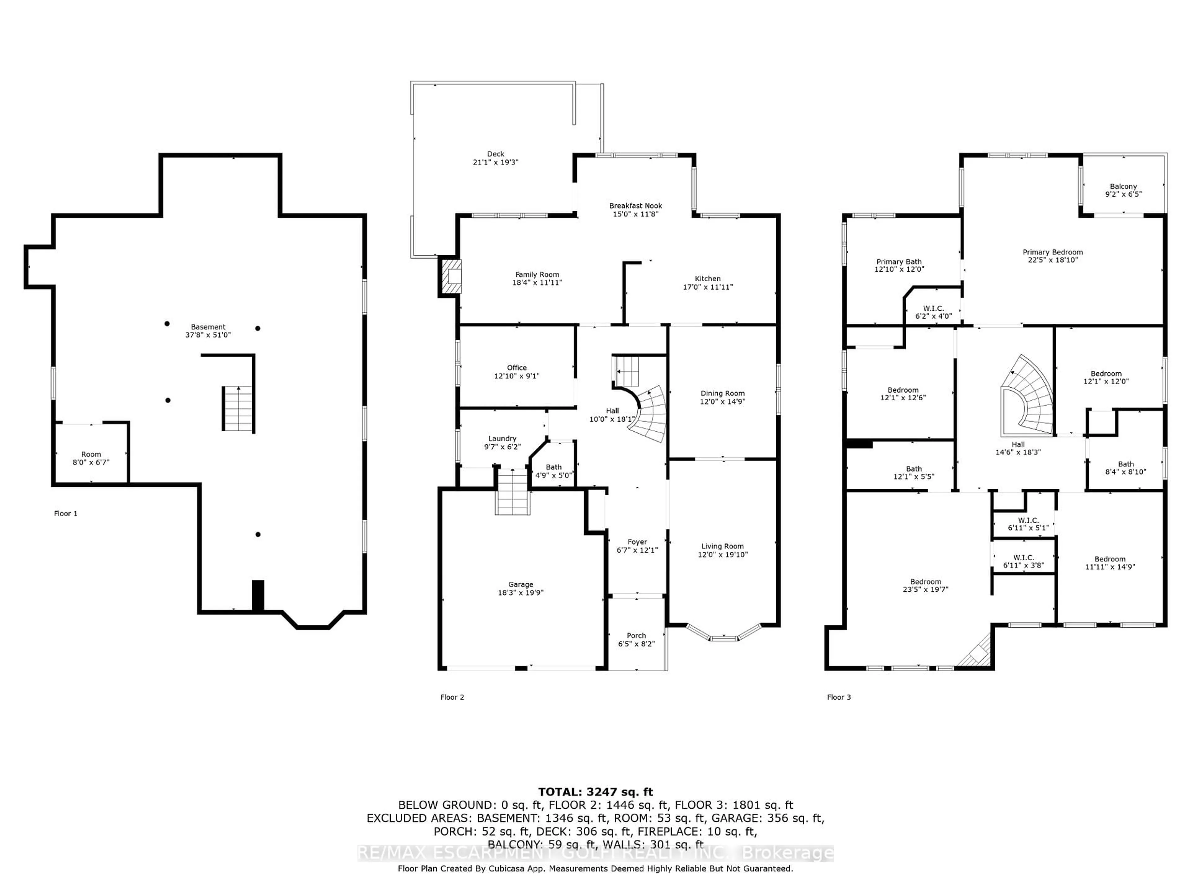 Floor plan for 6 Renata Crt, Hamilton Ontario L9H 6X1