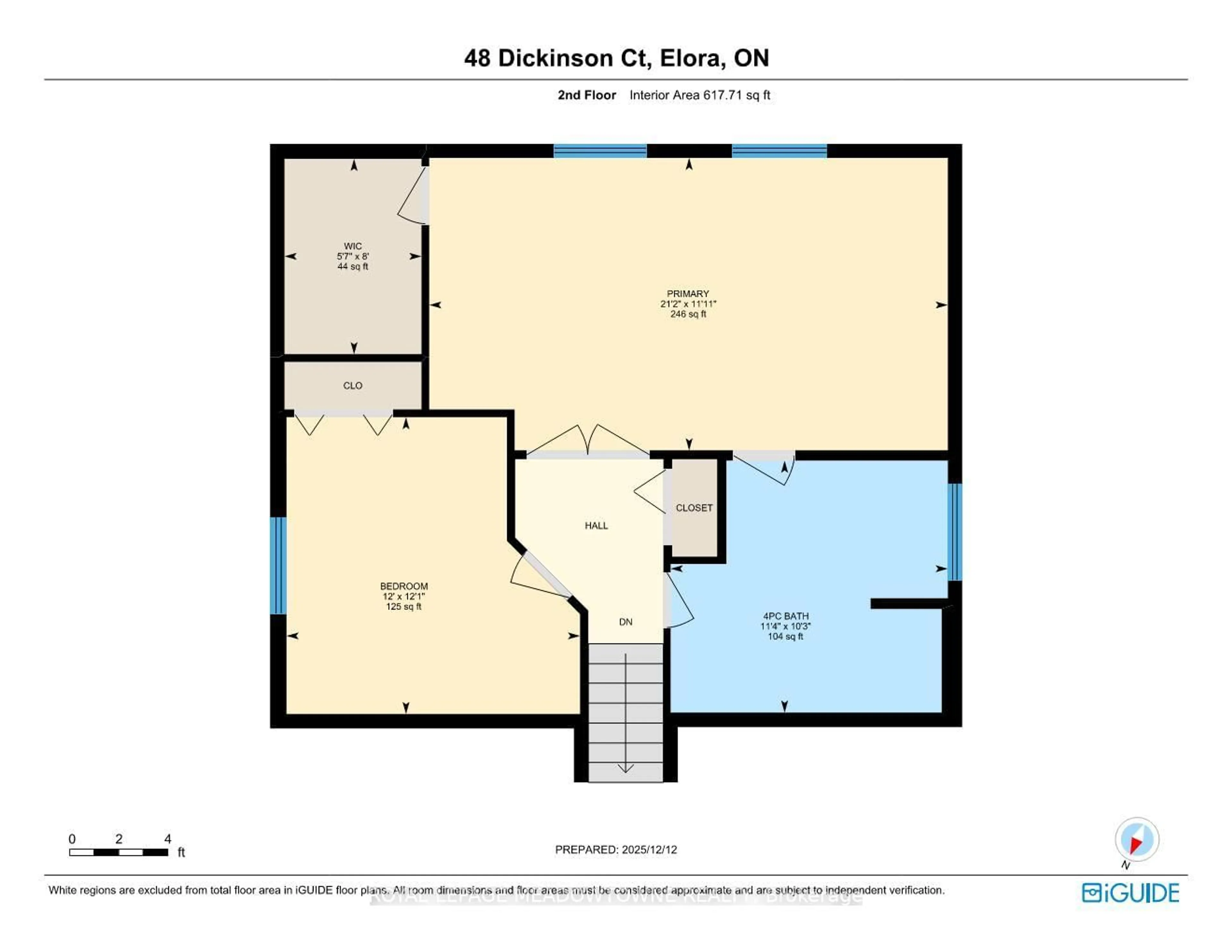 Floor plan for 48 Dickinson Crt, Centre Wellington Ontario N0B 1S0