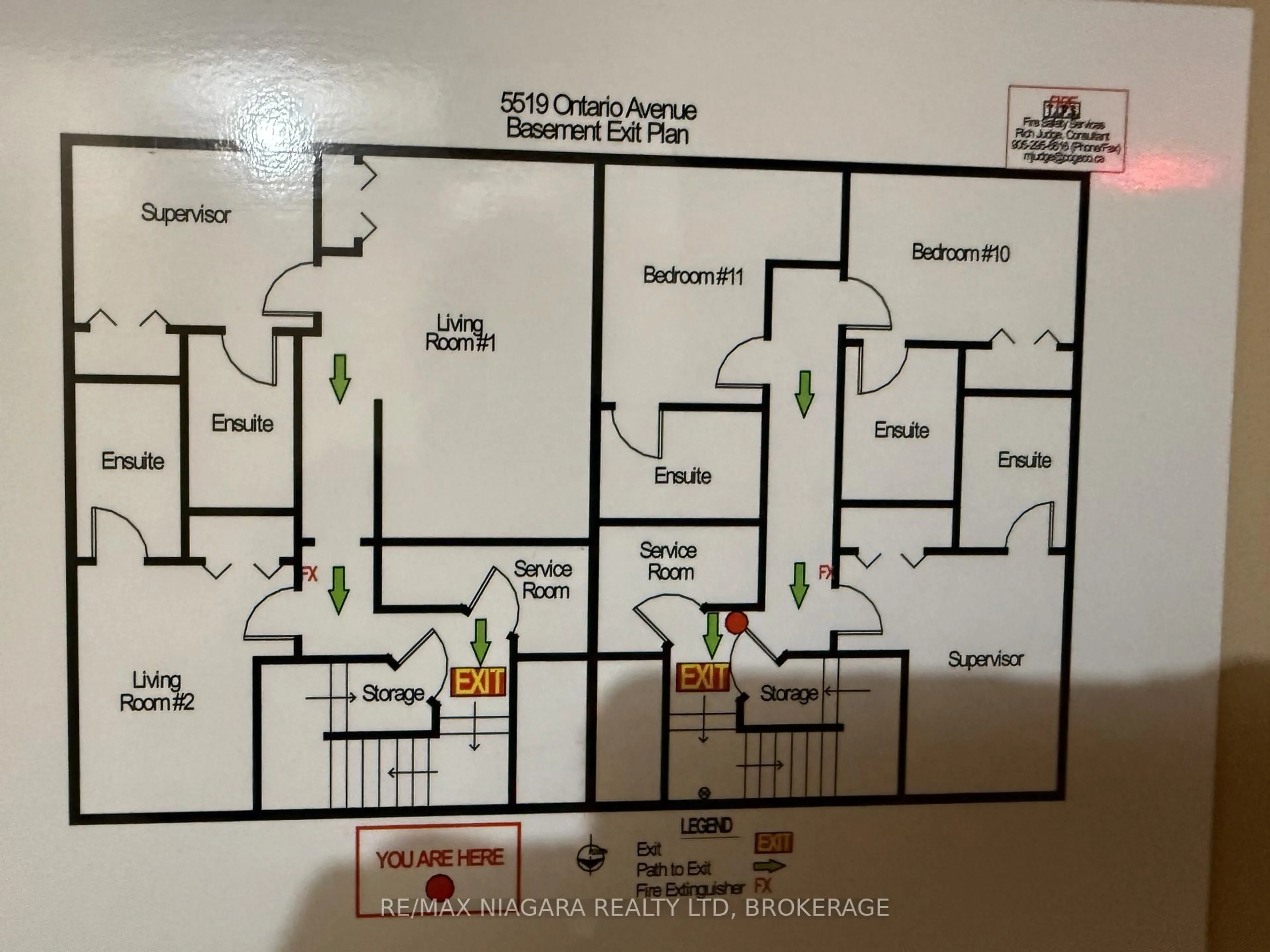 Floor plan for 5519 Ontario Ave, Niagara Falls Ontario L2E 3S4