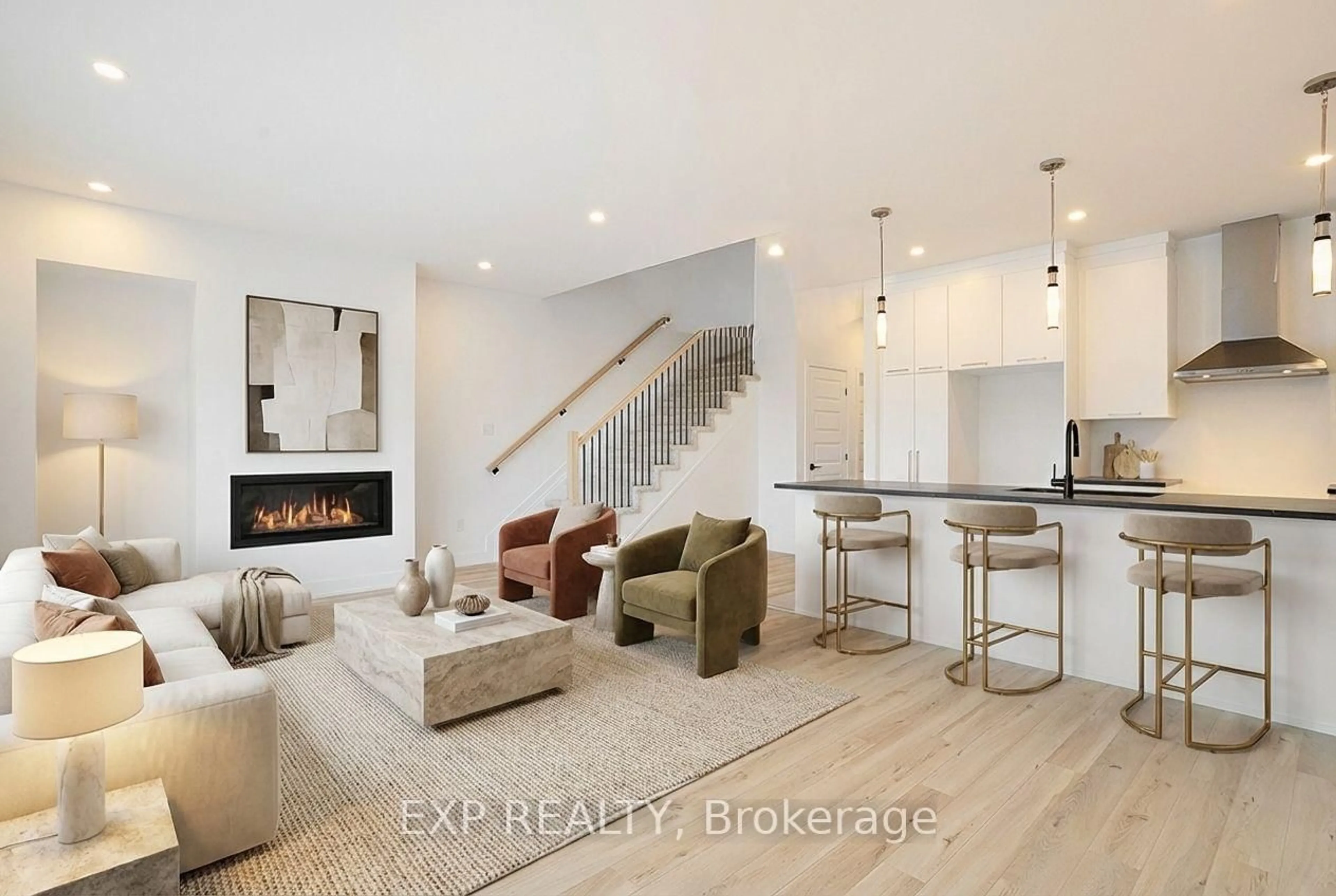 Open concept kitchen, unknown for 67 Carpe St, Casselman Ontario K0A 1M0