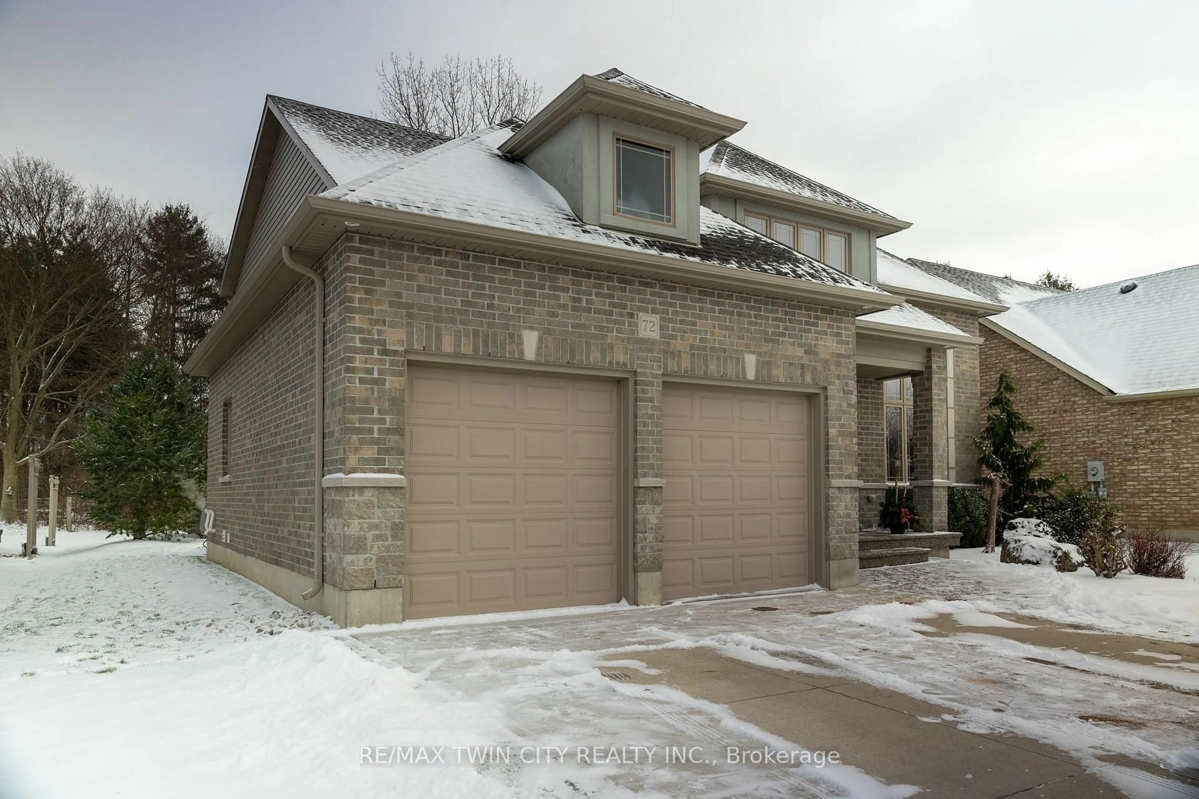 Home with brick exterior material, street for 72 NEWPORT Lane, Norfolk Ontario N0A 1N7