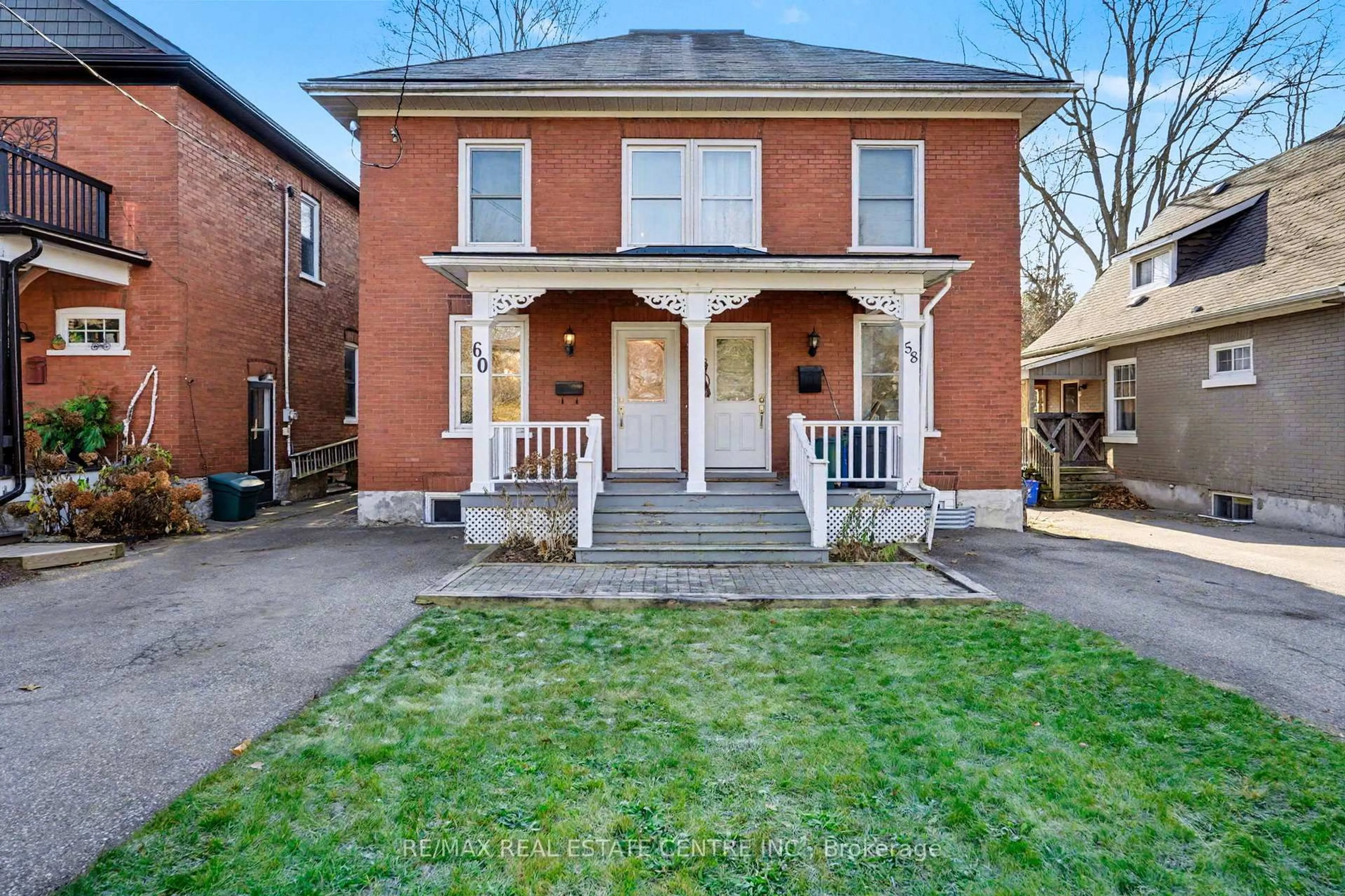 Home with brick exterior material, street for 60 Rife Ave, Cambridge Ontario N3C 2G7