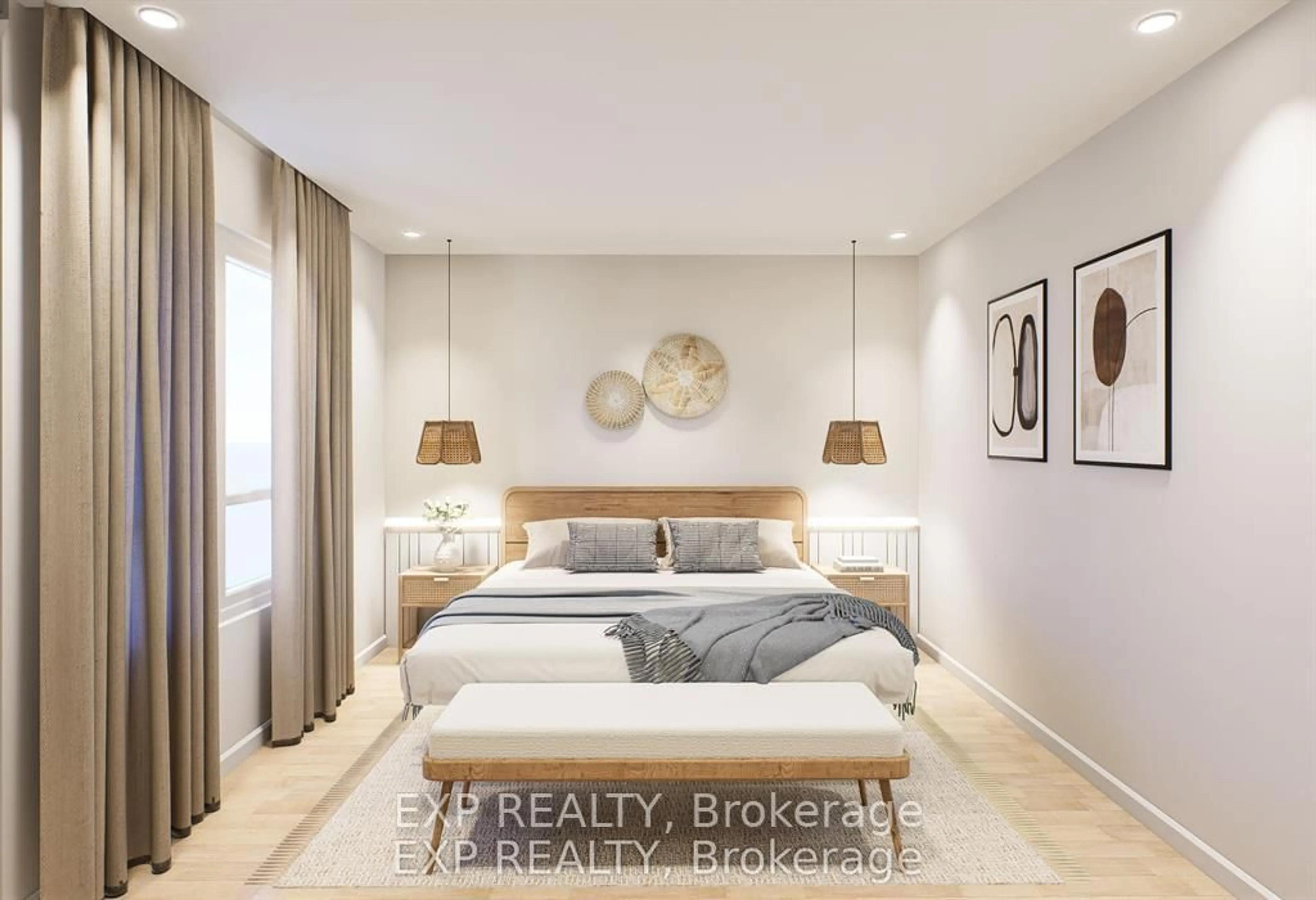 Bedroom with bed, unknown for 223 Carpe St, Casselman Ontario K0A 1M0