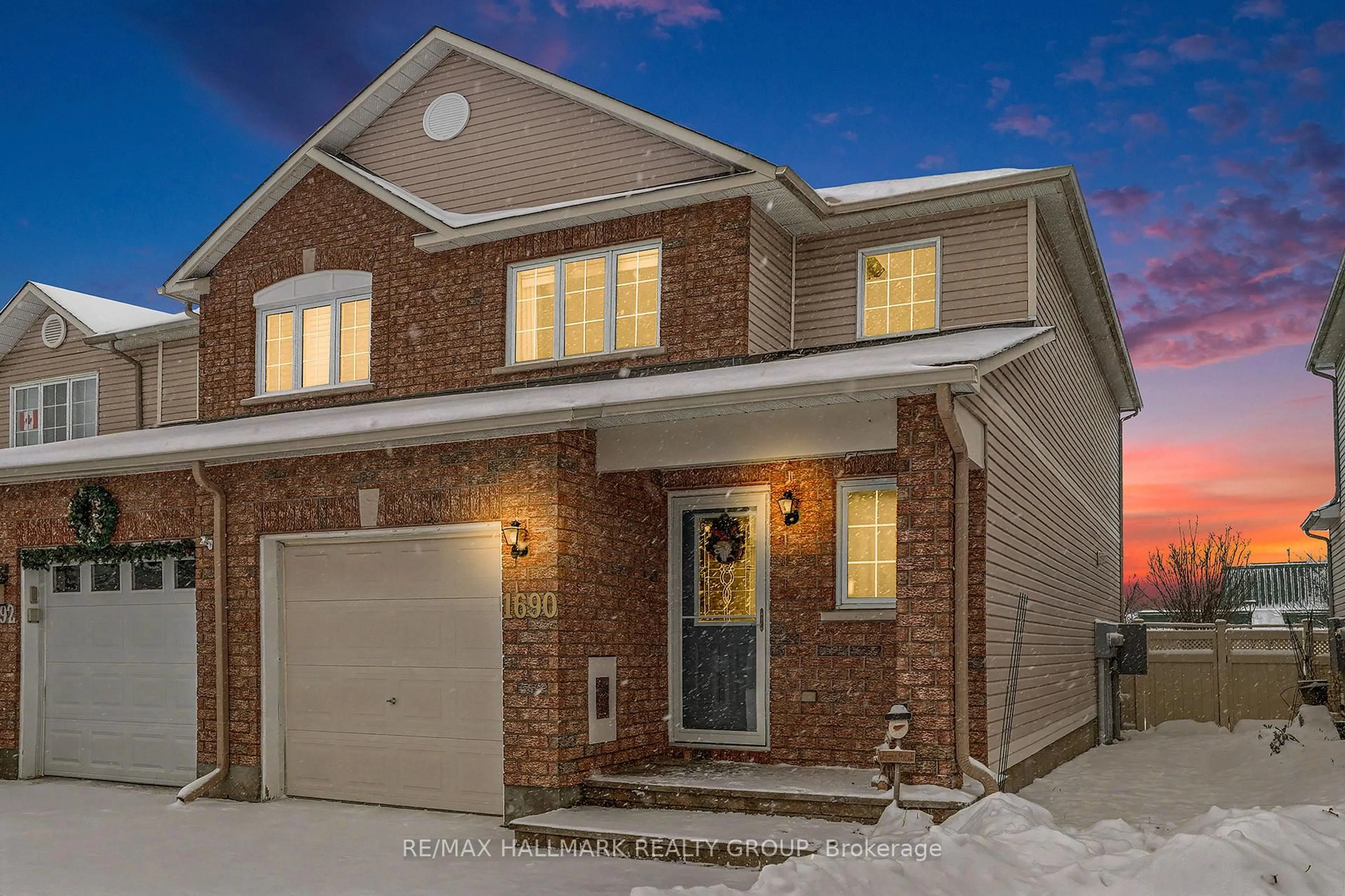 Home with brick exterior material, street for 1690 Jobin Cres, Ottawa Ontario K1J 1C5