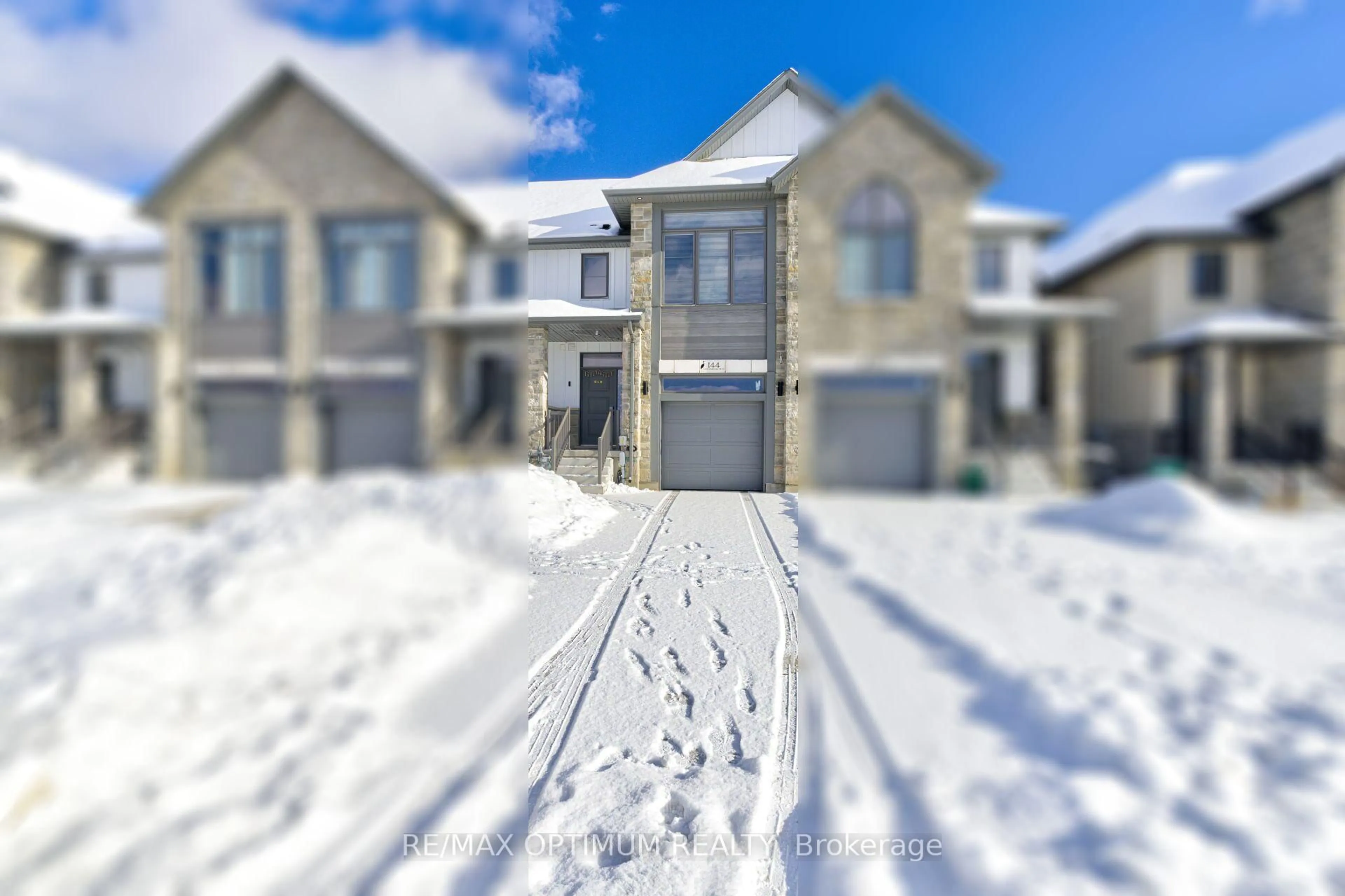 Home with brick exterior material, street for 144 Queensbrook Cres, Cambridge Ontario N1S 0E4