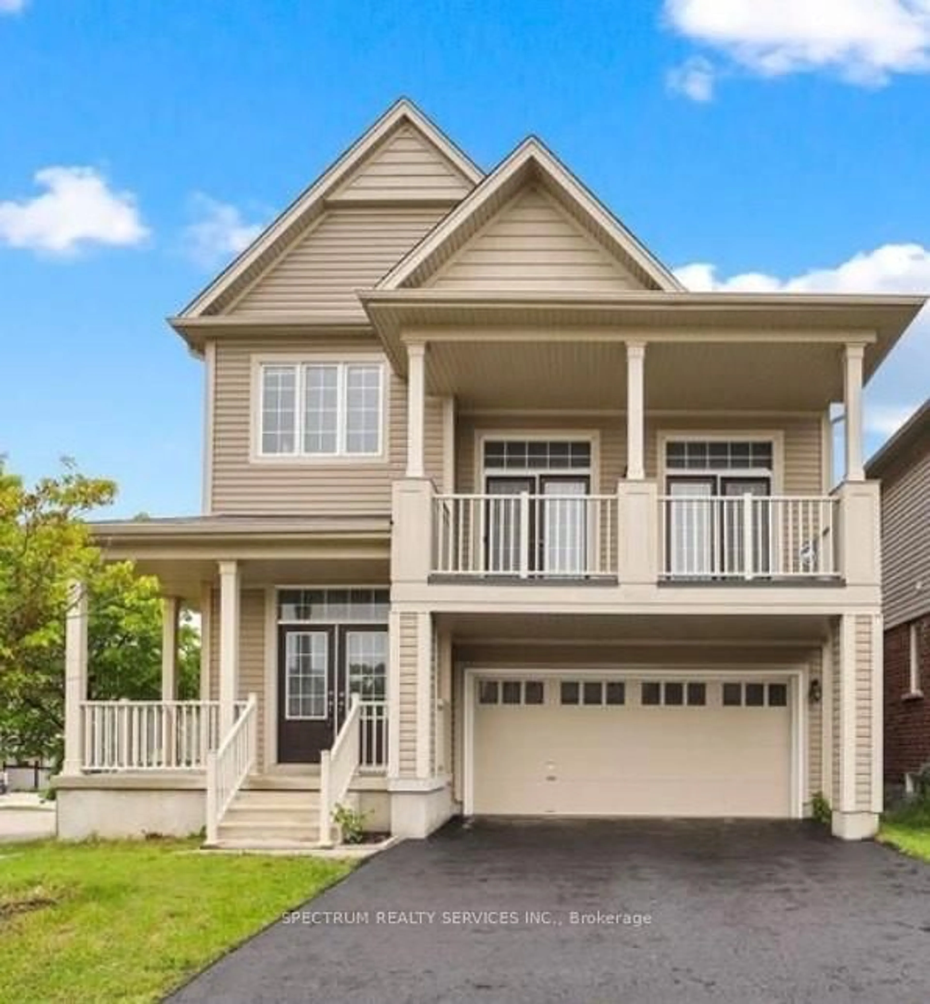 Home with vinyl exterior material, street for 42 Pollard St, Brantford Ontario N3T 5L5