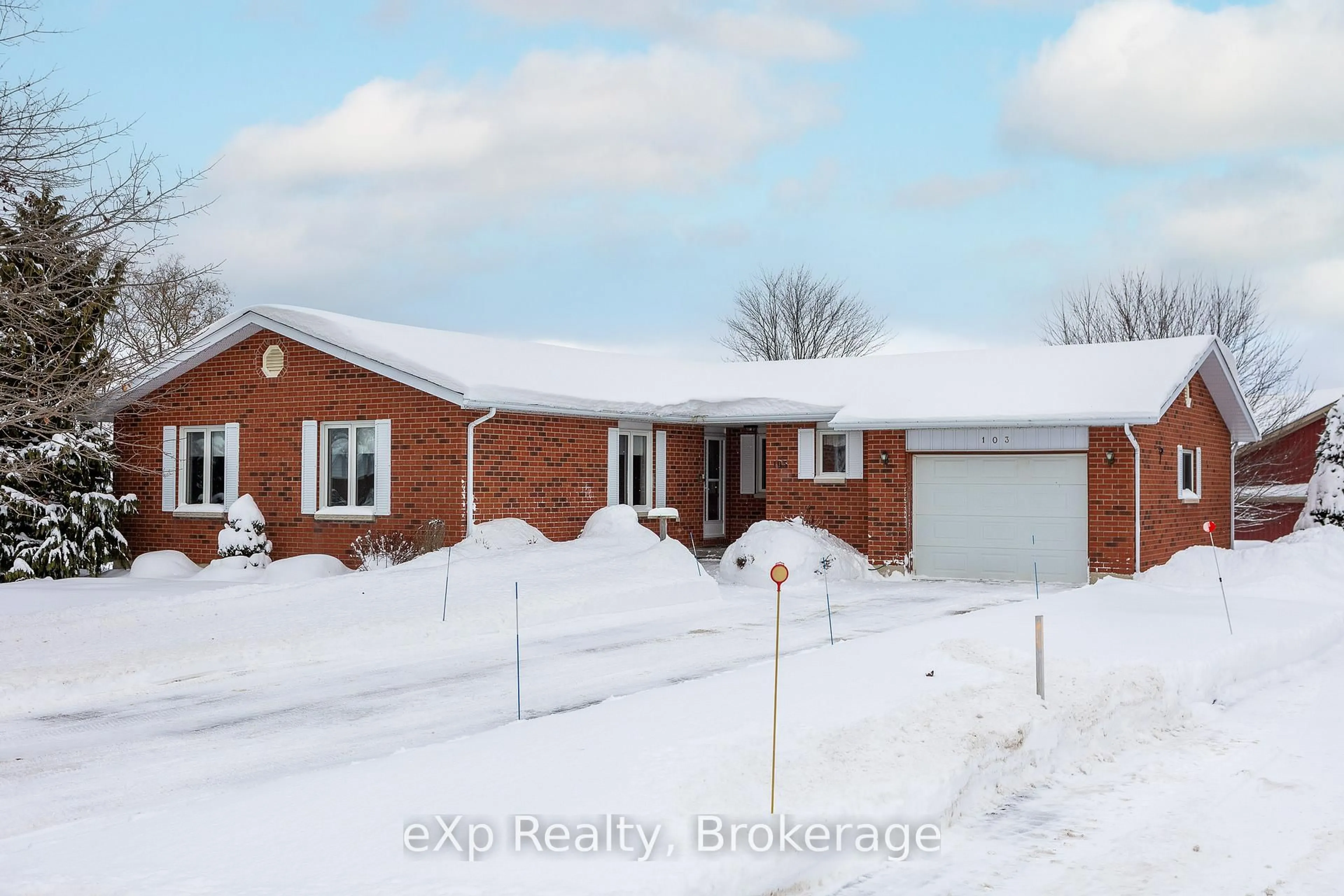 Home with brick exterior material, street for 103 Margaret Elizabeth Ave, Grey Highlands Ontario N0C 1H0