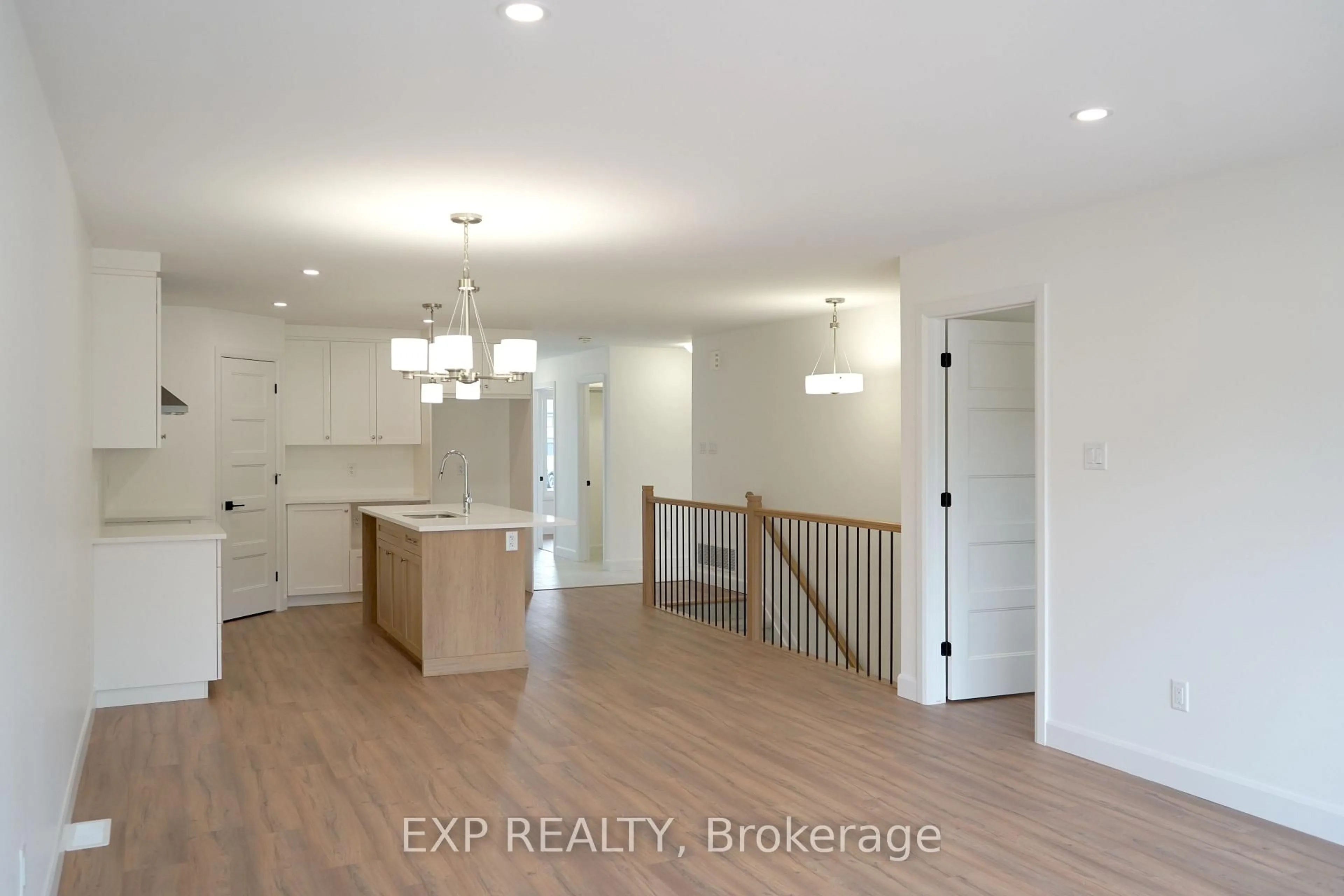 Open concept kitchen, wood/laminate floor for Lot 13A Giroux St, The Nation Ontario K0A 2M0