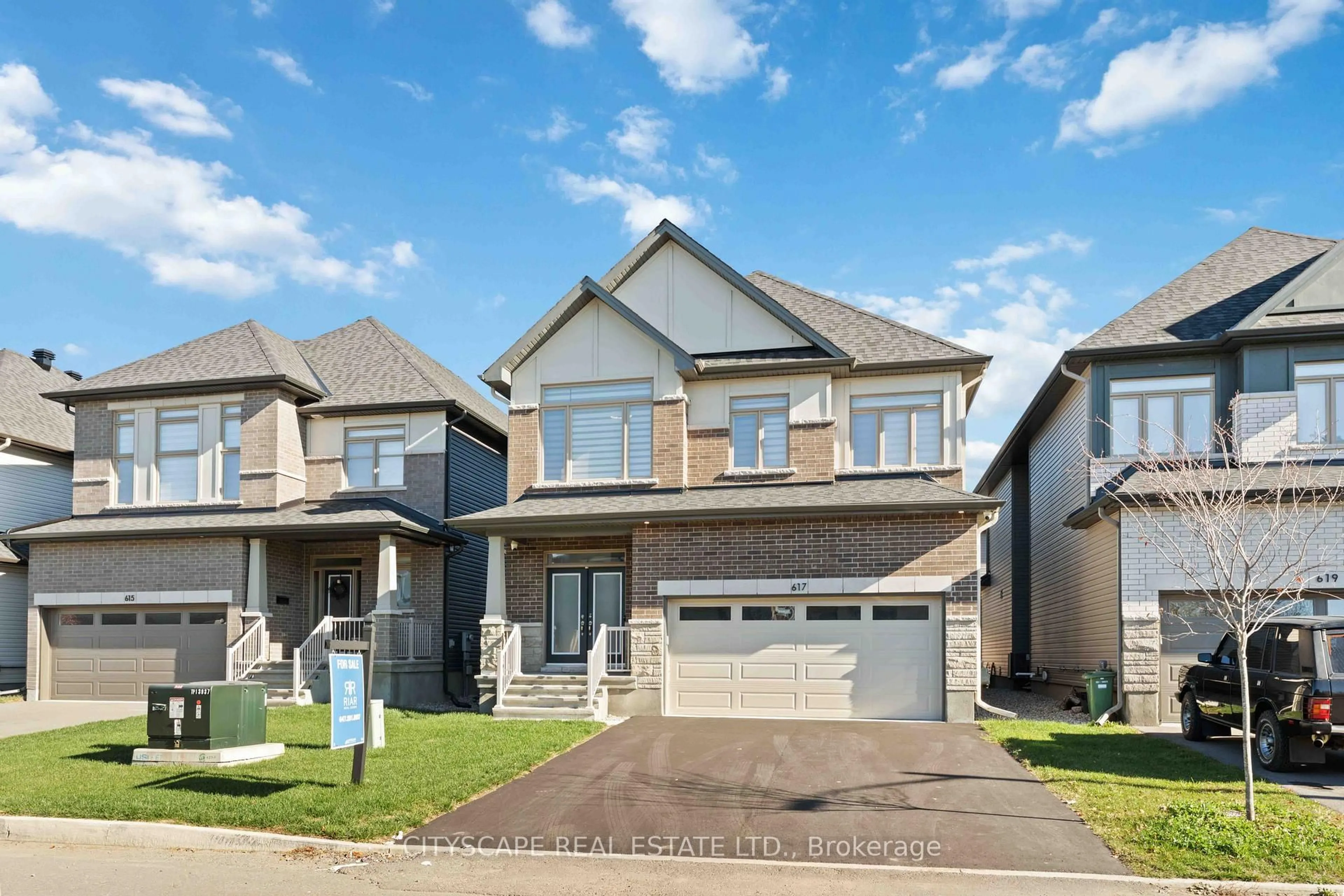 Home with brick exterior material, street for 617 Kenabeek Terr, Ottawa Ontario K4M 0B3