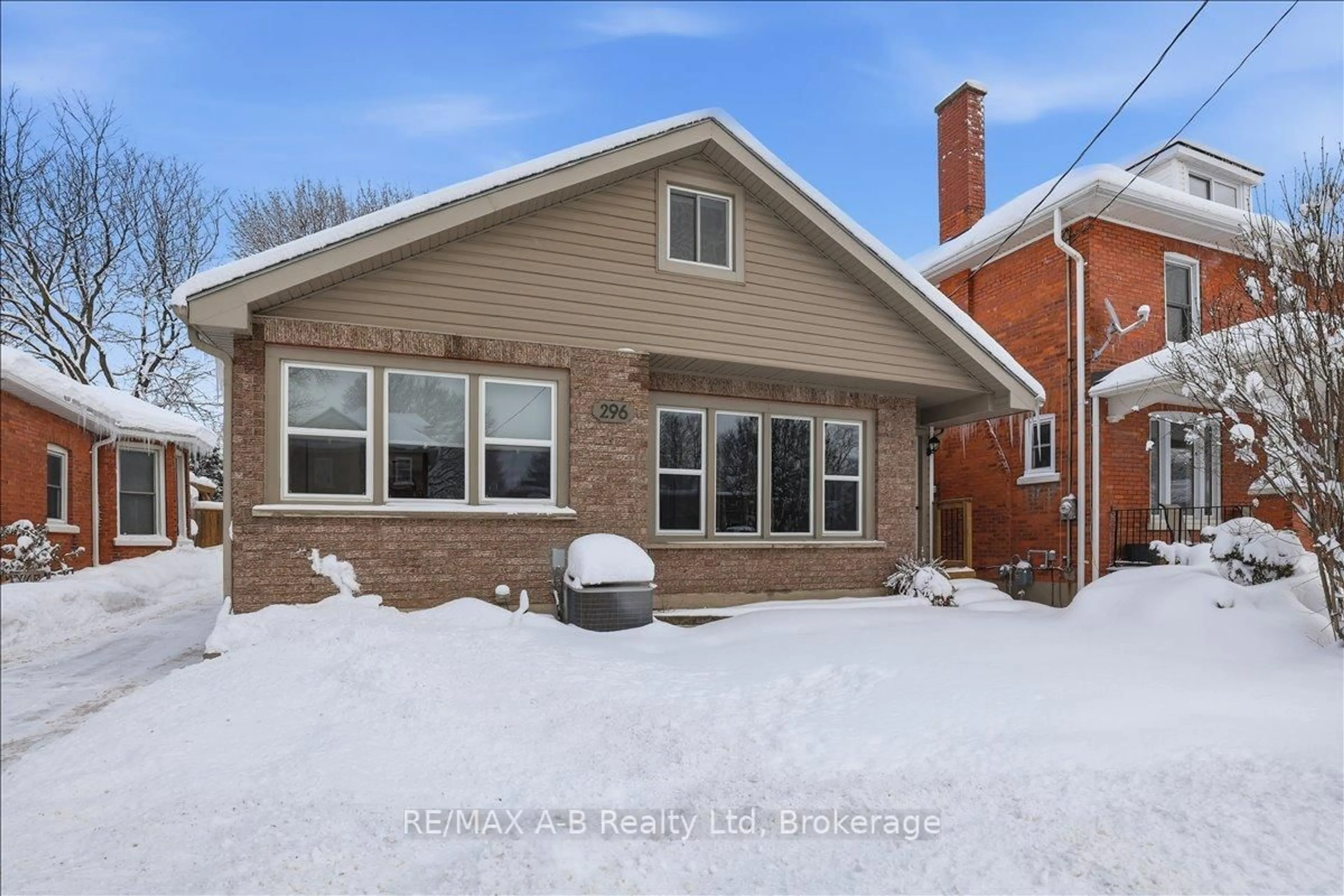 Home with brick exterior material, street for 296 Huron St, Stratford Ontario N5A 5T4