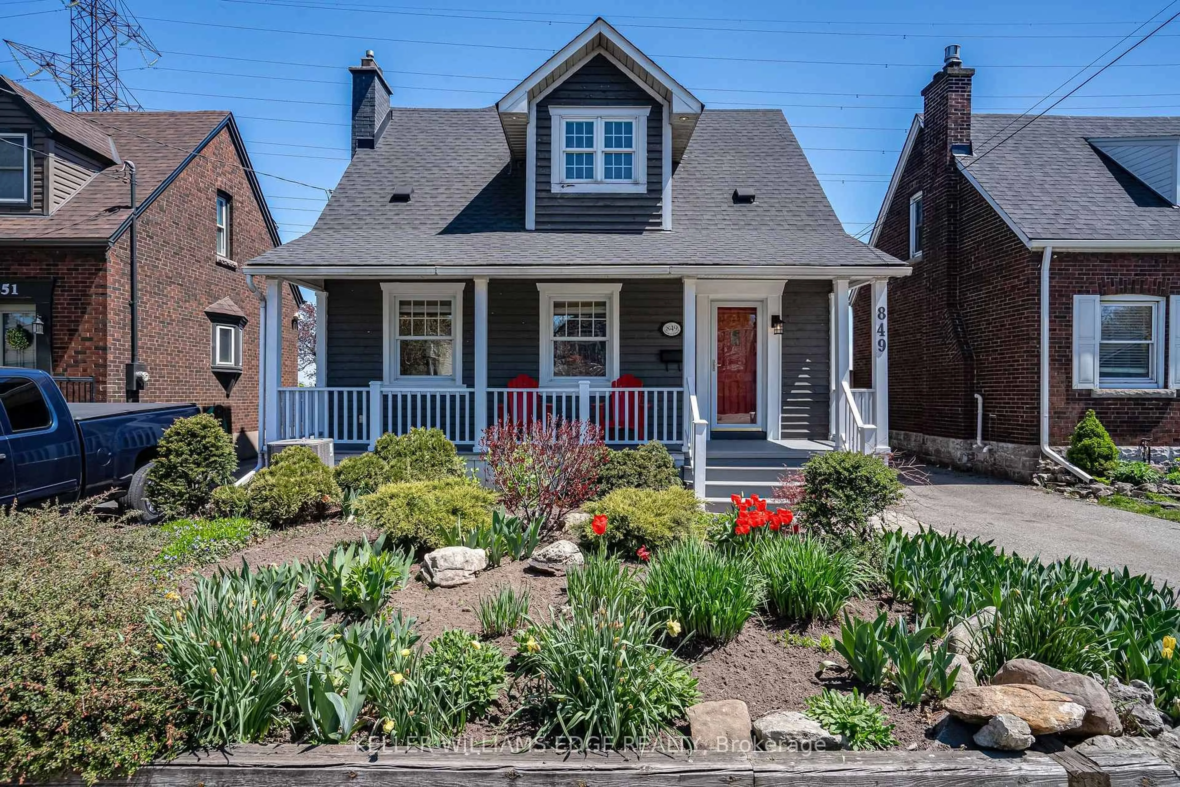 Home with brick exterior material, street for 849 Beach Blvd, Hamilton Ontario L8H 6Z5