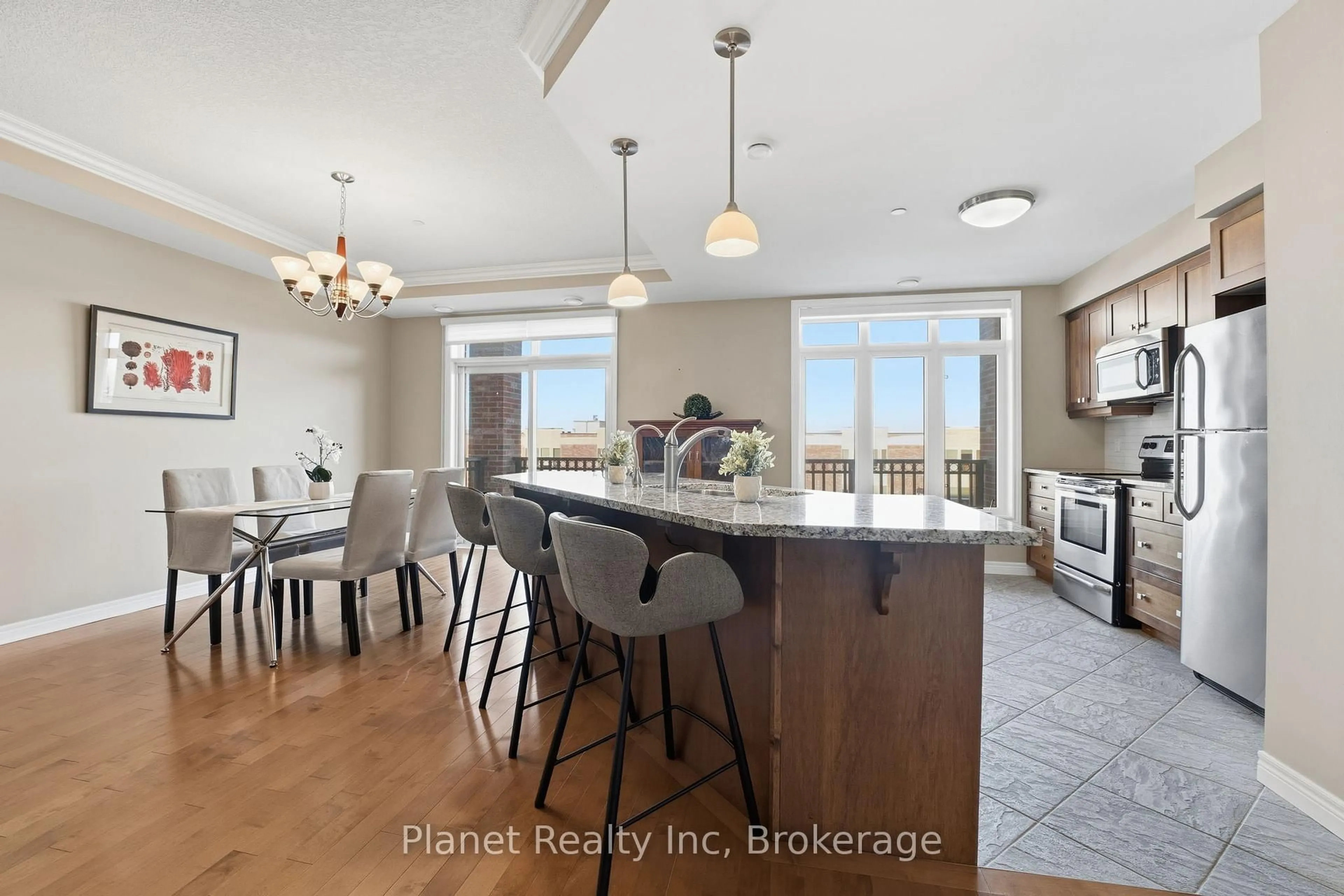 Open concept kitchen, unknown for 65 BAYBERRY Dr #C305, Guelph Ontario N1G 5K8