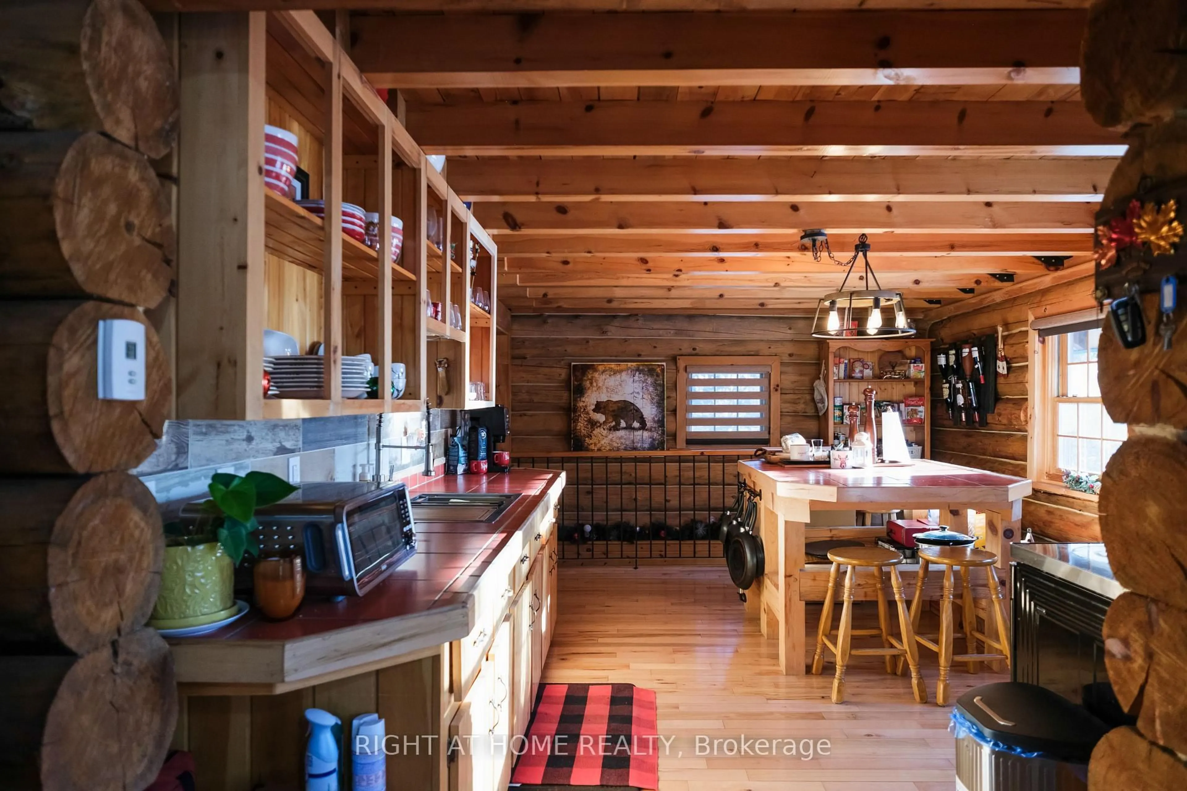 Rustic kitchen, unknown for 72 Viewmount Dr, Calabogie Ontario K0J 1H0