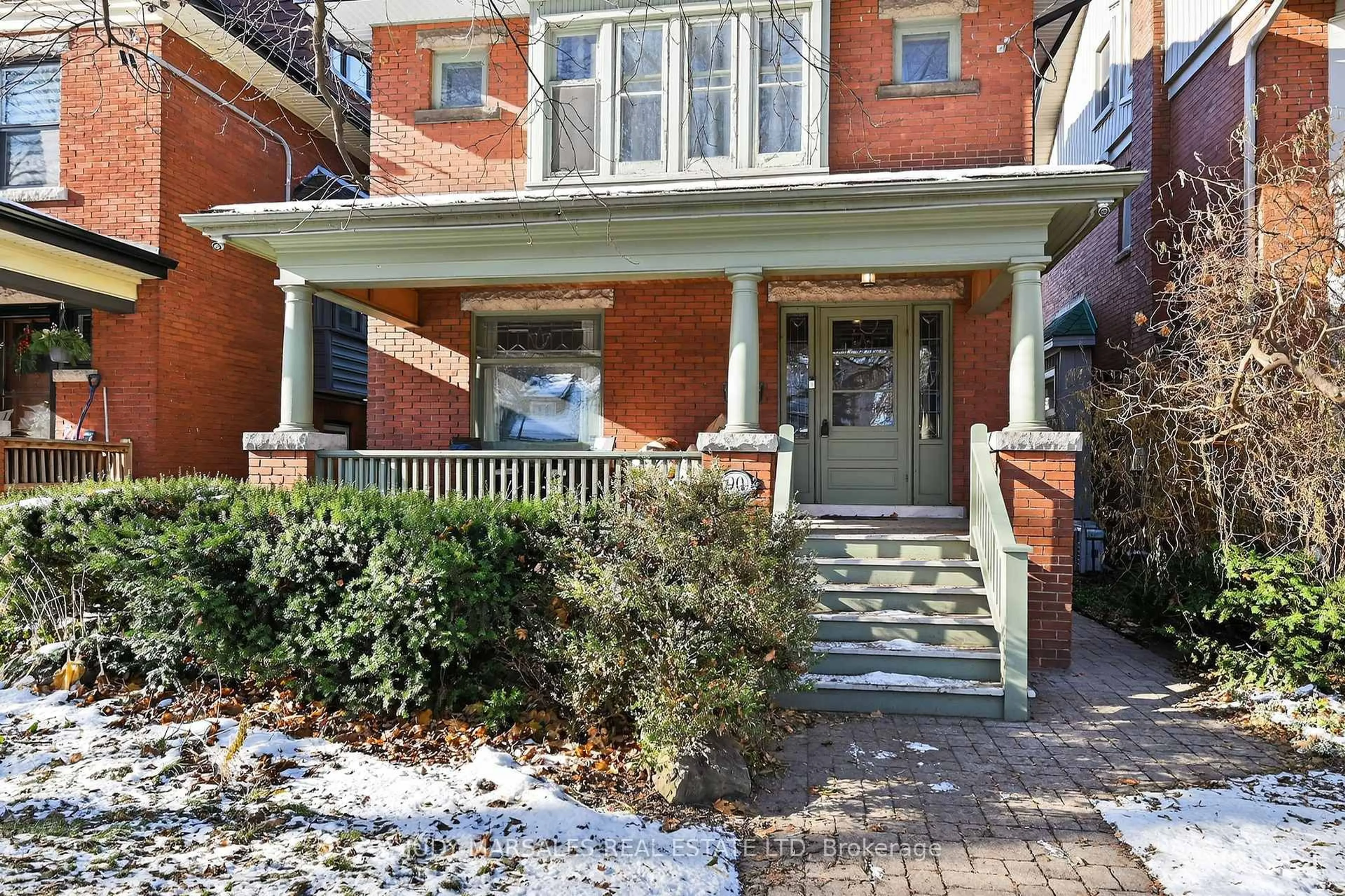 Home with brick exterior material, street for 90 Blake St, Hamilton Ontario L8M 2S6