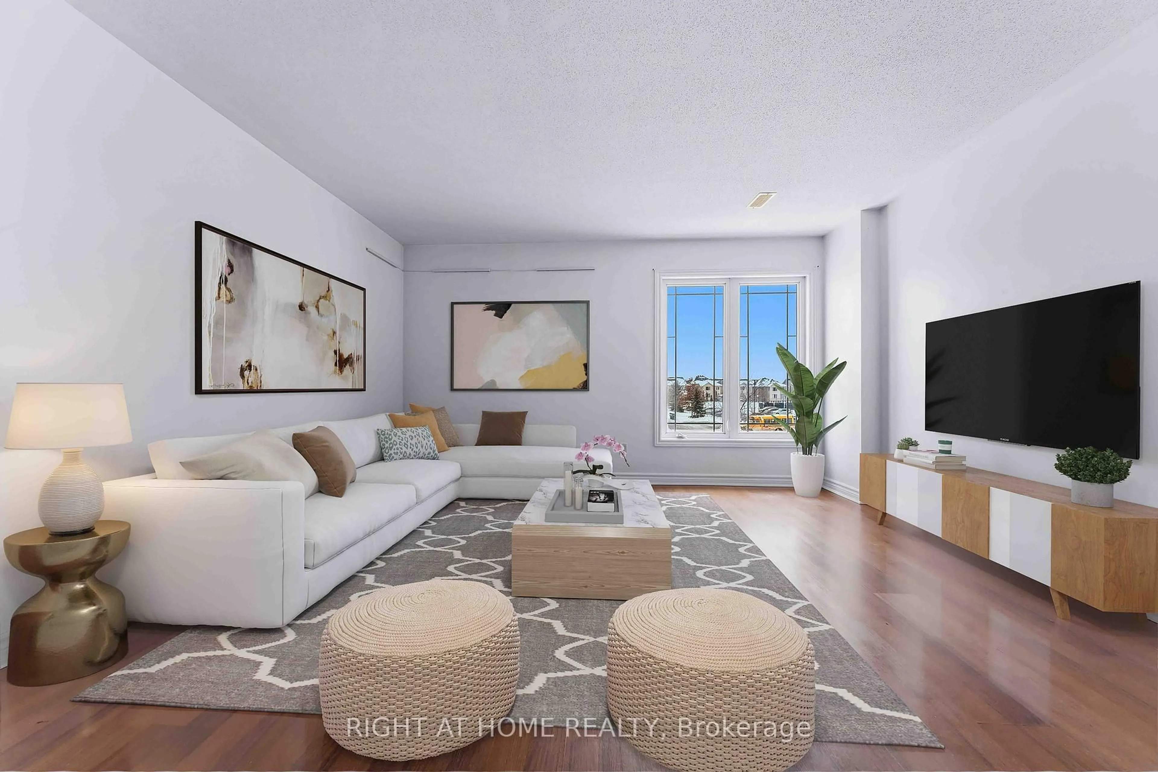 Living room with furniture, unknown for 455 Chapman Mills Dr #B, Ottawa Ontario K2J 5P4