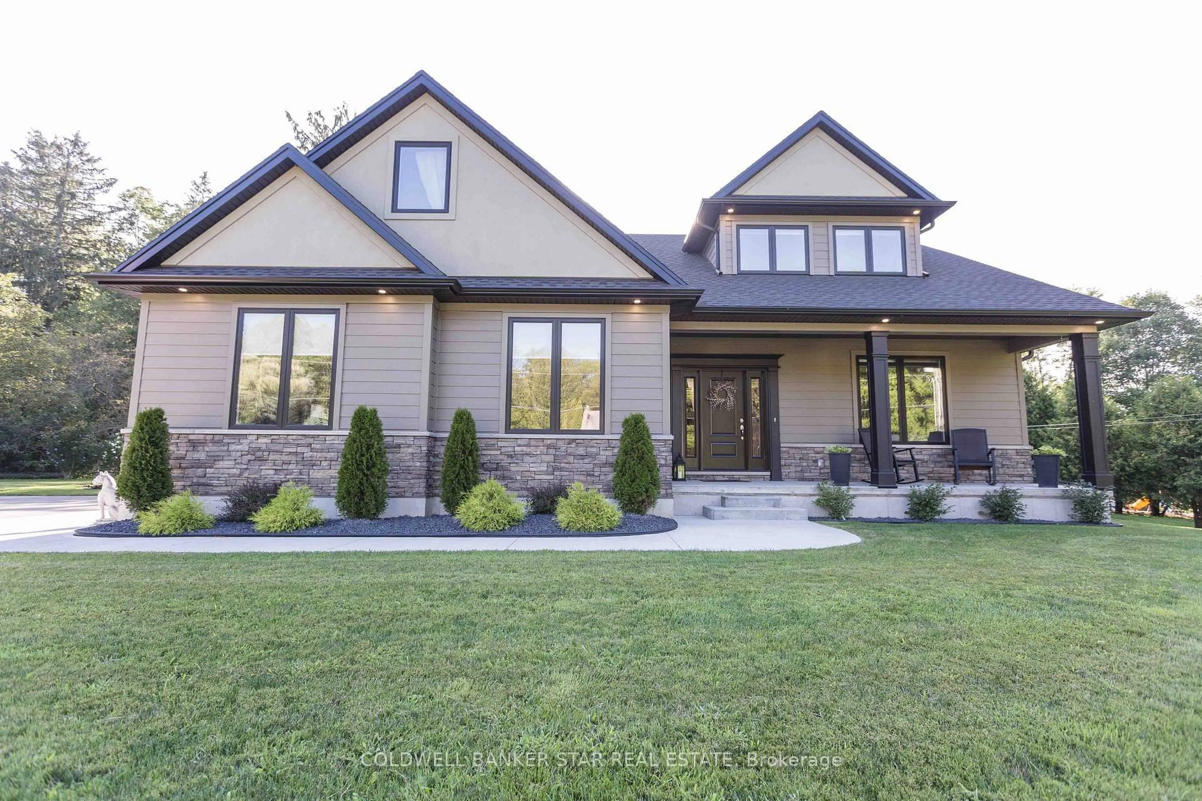 Home with brick exterior material, street for 8037 Springwater Rd, Central Elgin Ontario N5H 2R4