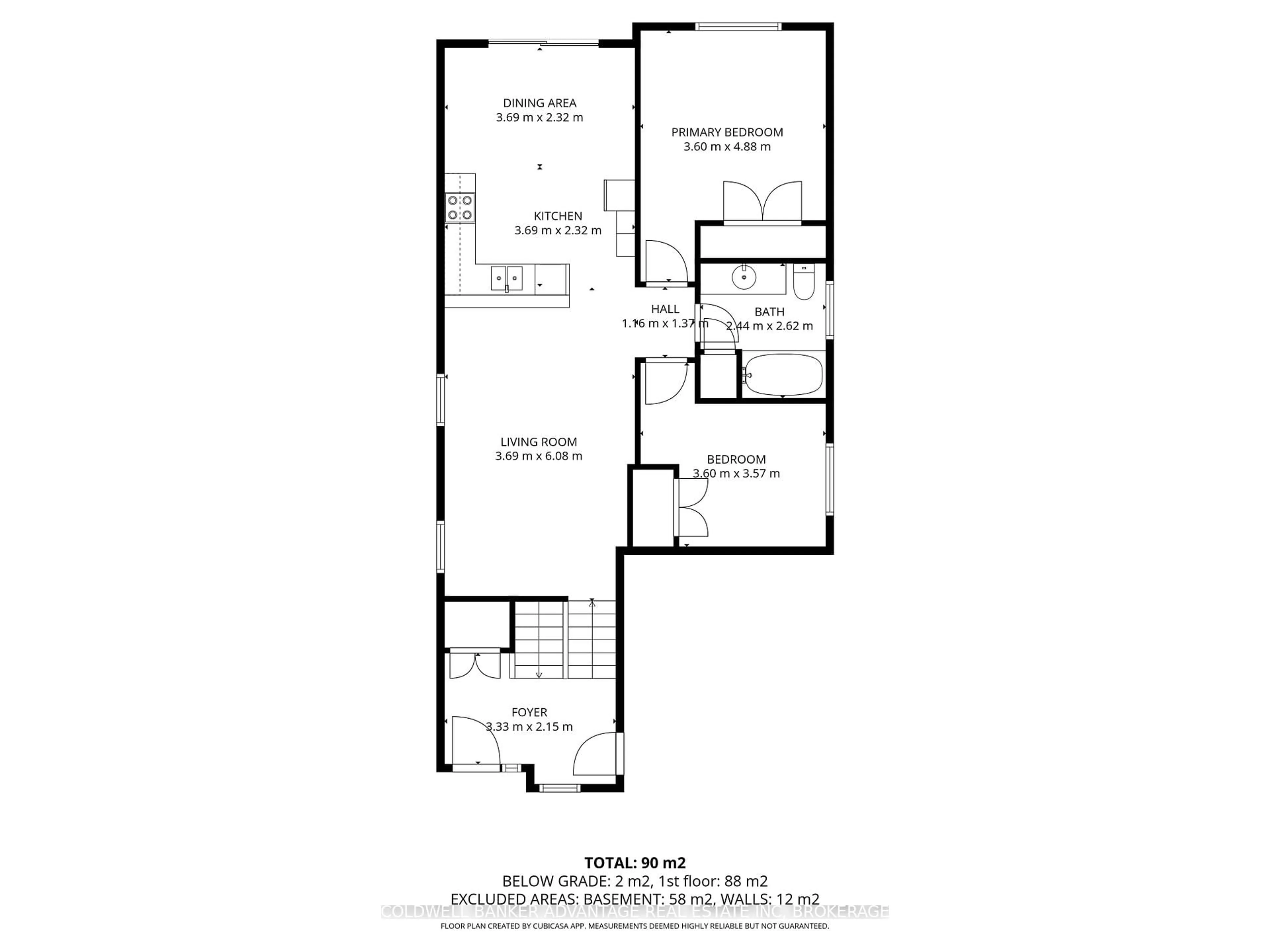 Floor plan for 91 Scholfield Ave, Welland Ontario L3B 1N4