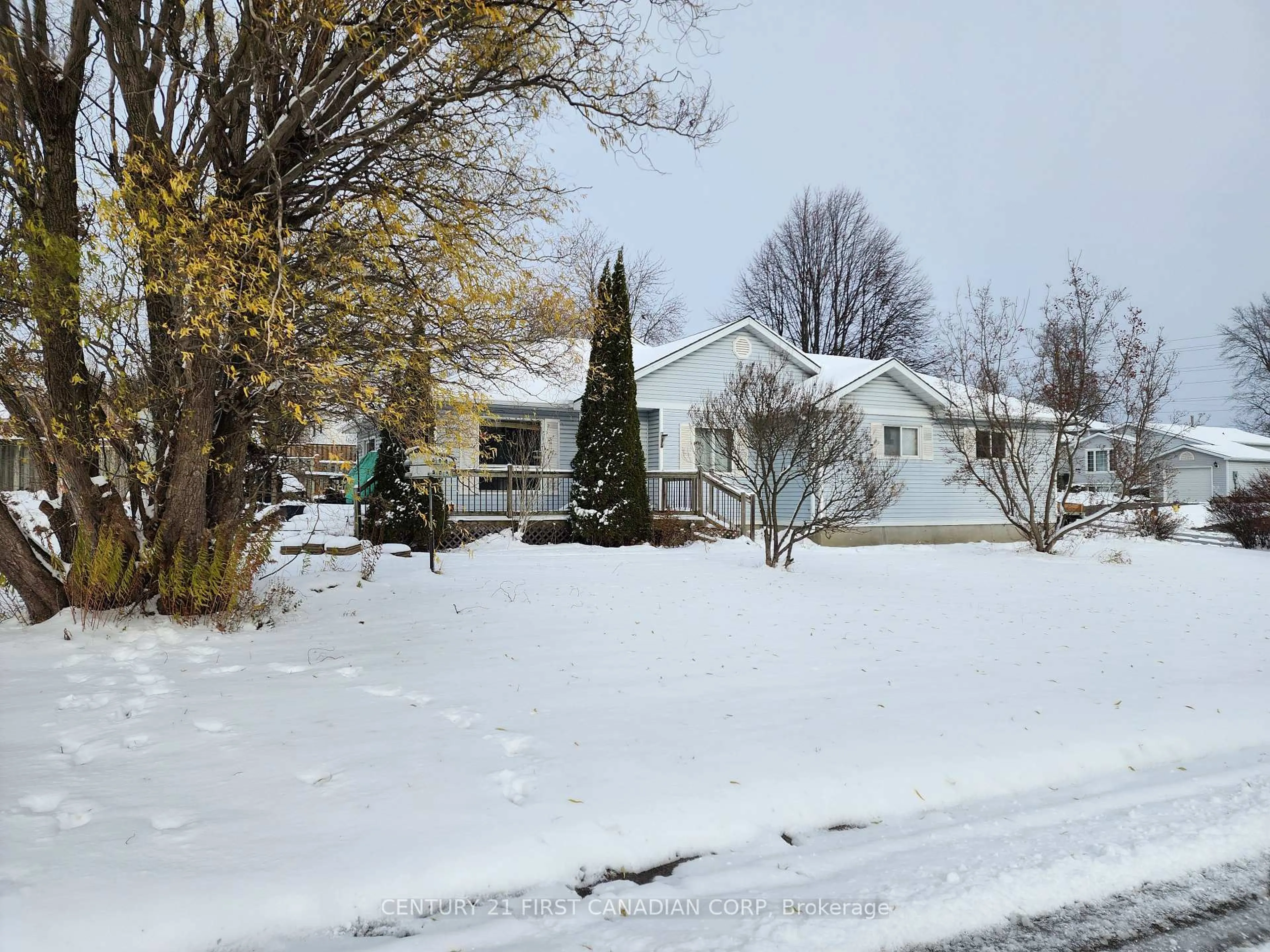 A pic from outside/outdoor area/front of a property/back of a property/a pic from drone, street for 169 Hutchison Ave, Ingersoll Ontario N5C 3Y1