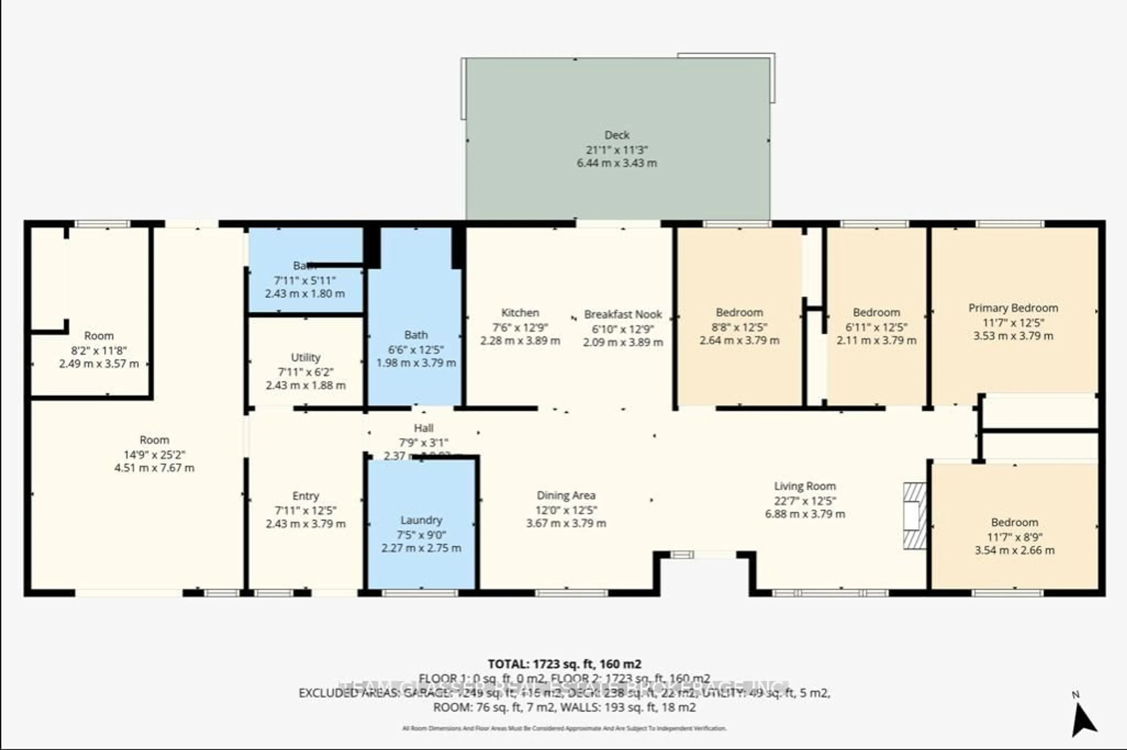 Floor plan for 128 Centre St, North Middlesex Ontario N0M 2K0