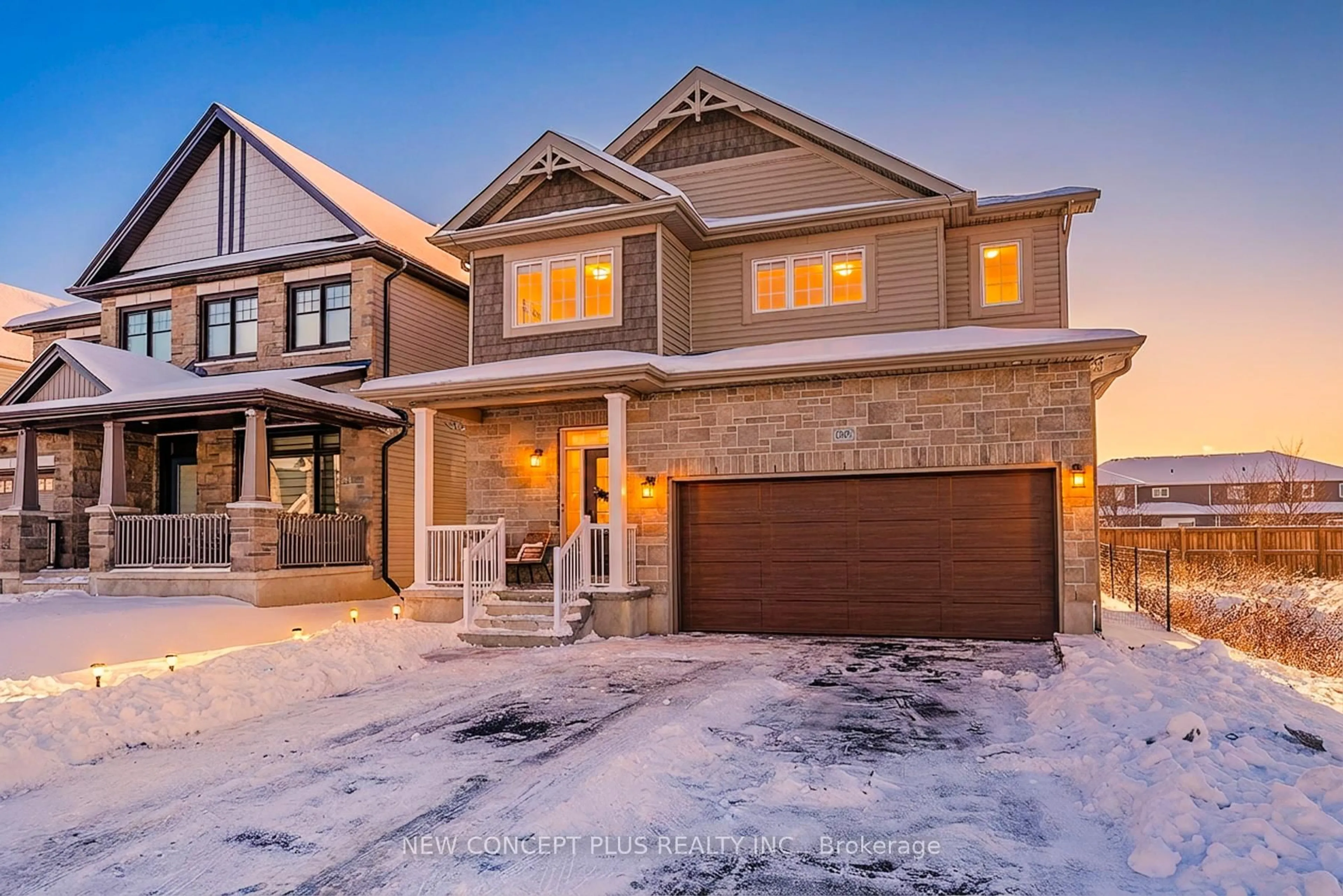 Home with brick exterior material, street for 1385 Monarch Dr, Kingston Ontario K7P 0S1