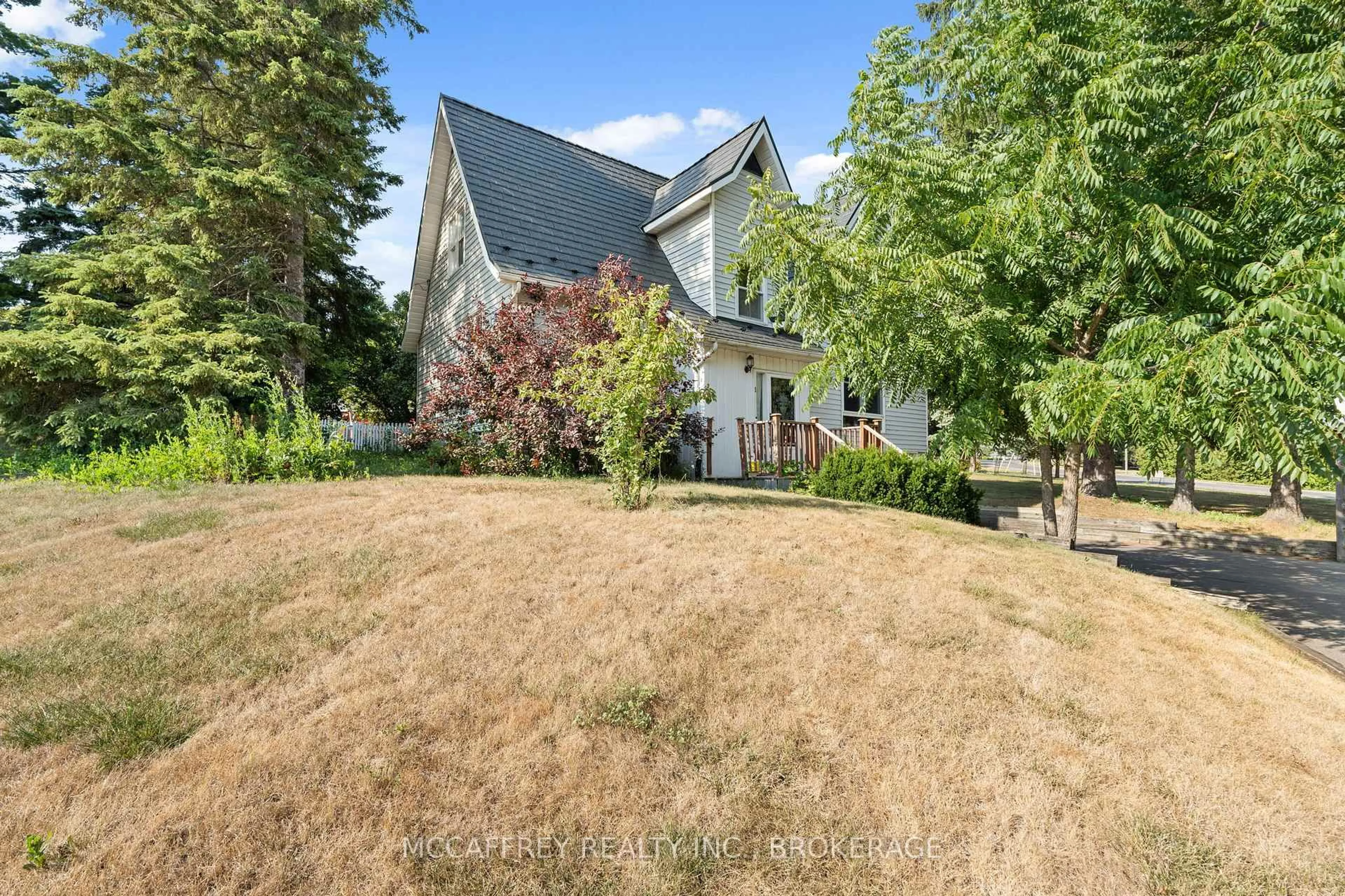 A pic from outside/outdoor area/front of a property/back of a property/a pic from drone, street for 1 SLASH Rd, Greater Napanee Ontario K7R 2Z6