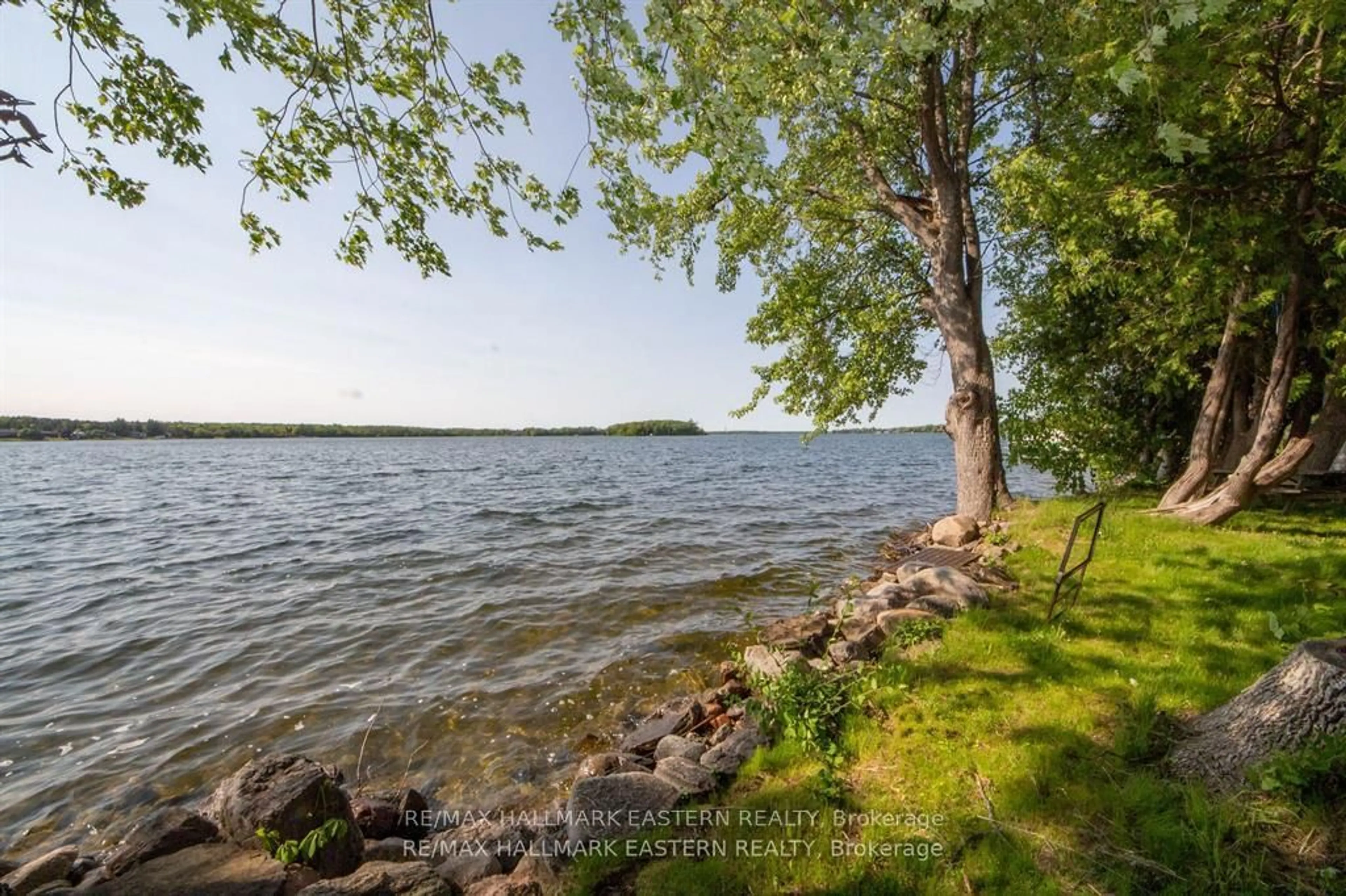 Patio, water/lake/river/ocean view for 1682 Poplar Point Rd, Selwyn Ontario K9J 6X5
