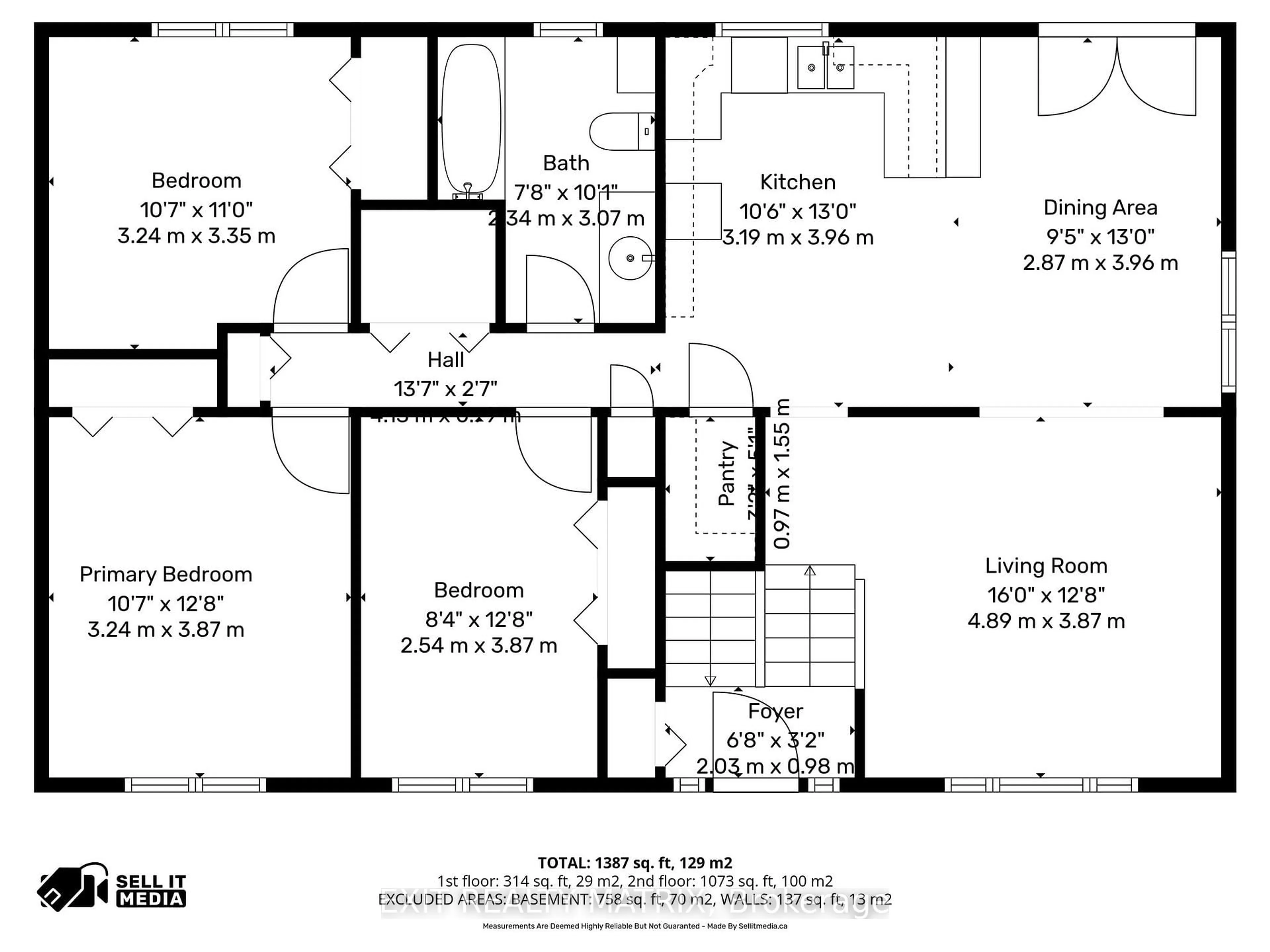 Floor plan for 2811-2815 Rolland Massie Rd, North Glengarry Ontario K0C 1A0
