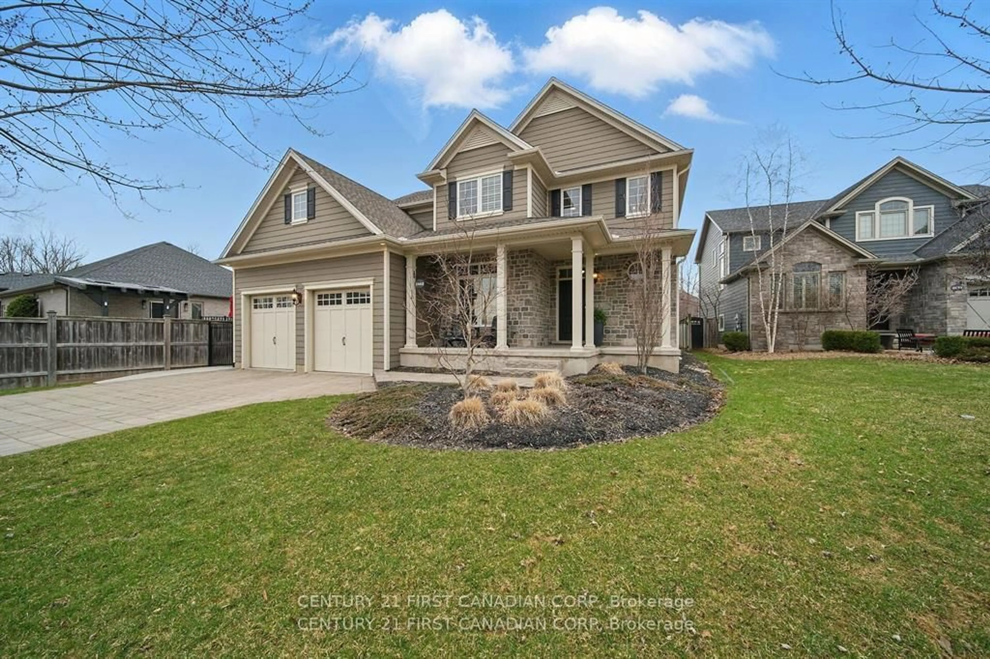 Home with vinyl exterior material, street for 3442 Settlement Pl, London South Ontario N6P 0A7