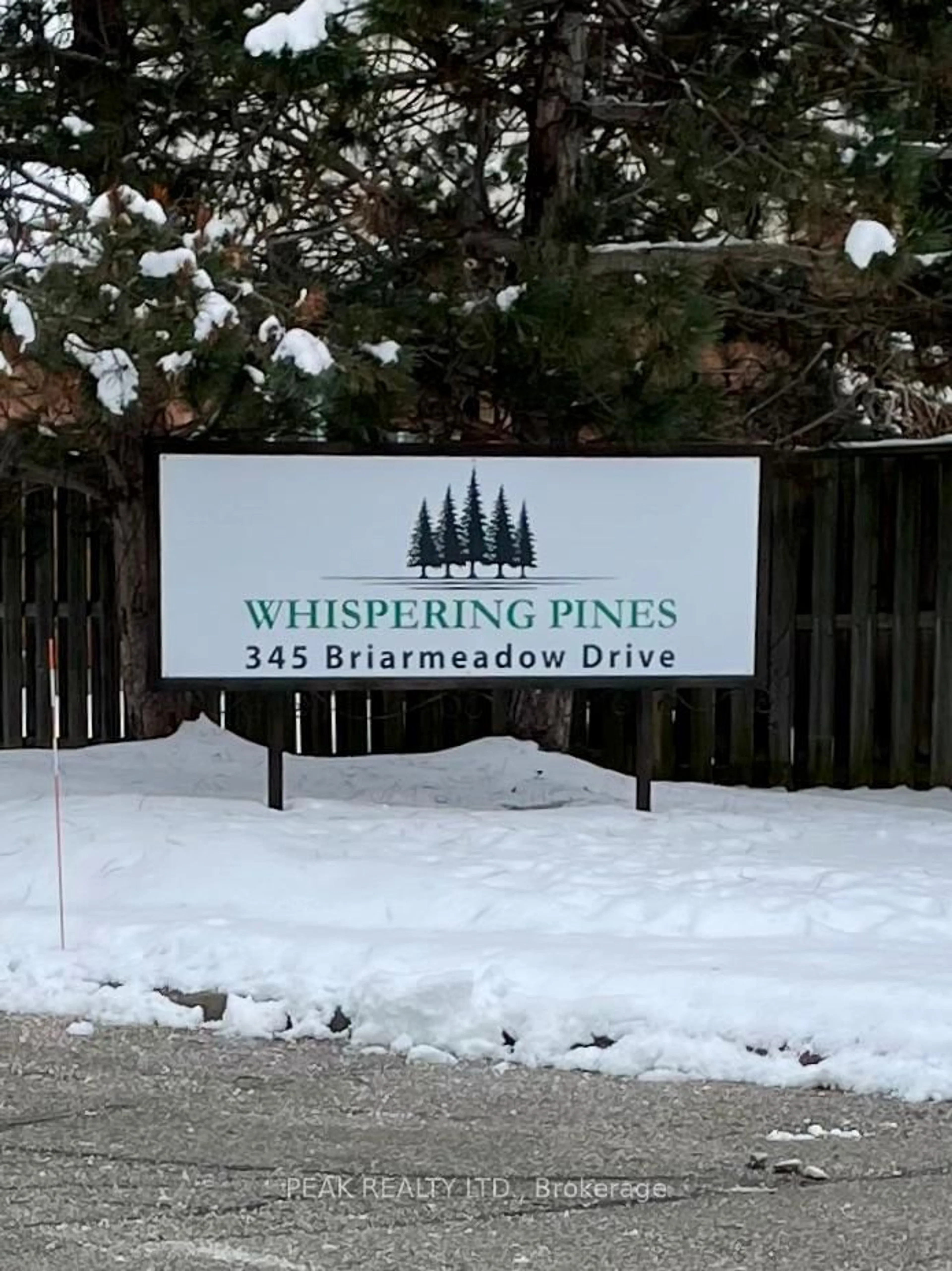 Parking for 345 Briarmeadow Dr #206, Kitchener Ontario N2A 4J6