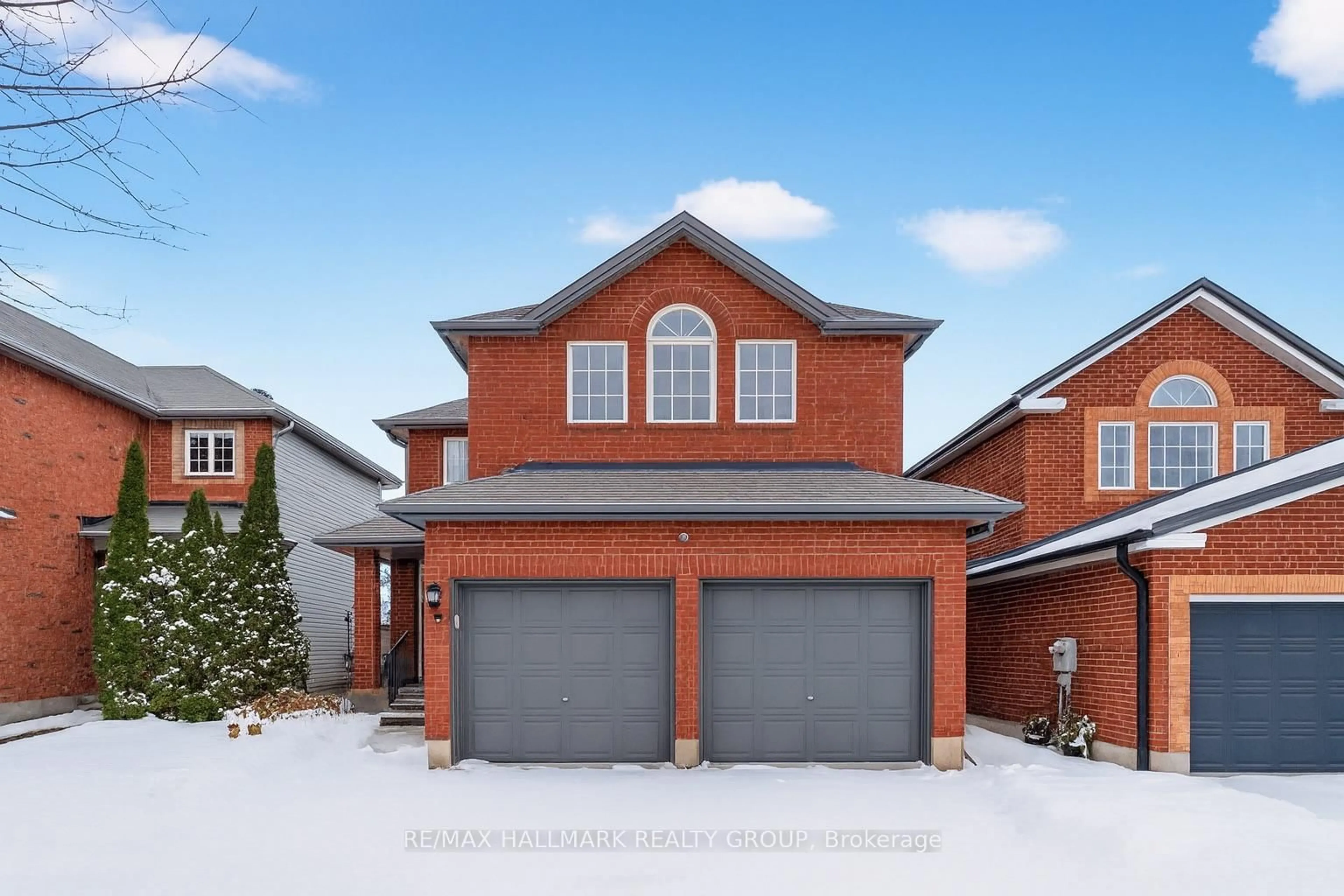 Home with brick exterior material, street for 143 Borealis Cres, Ottawa Ontario K1K 4T9