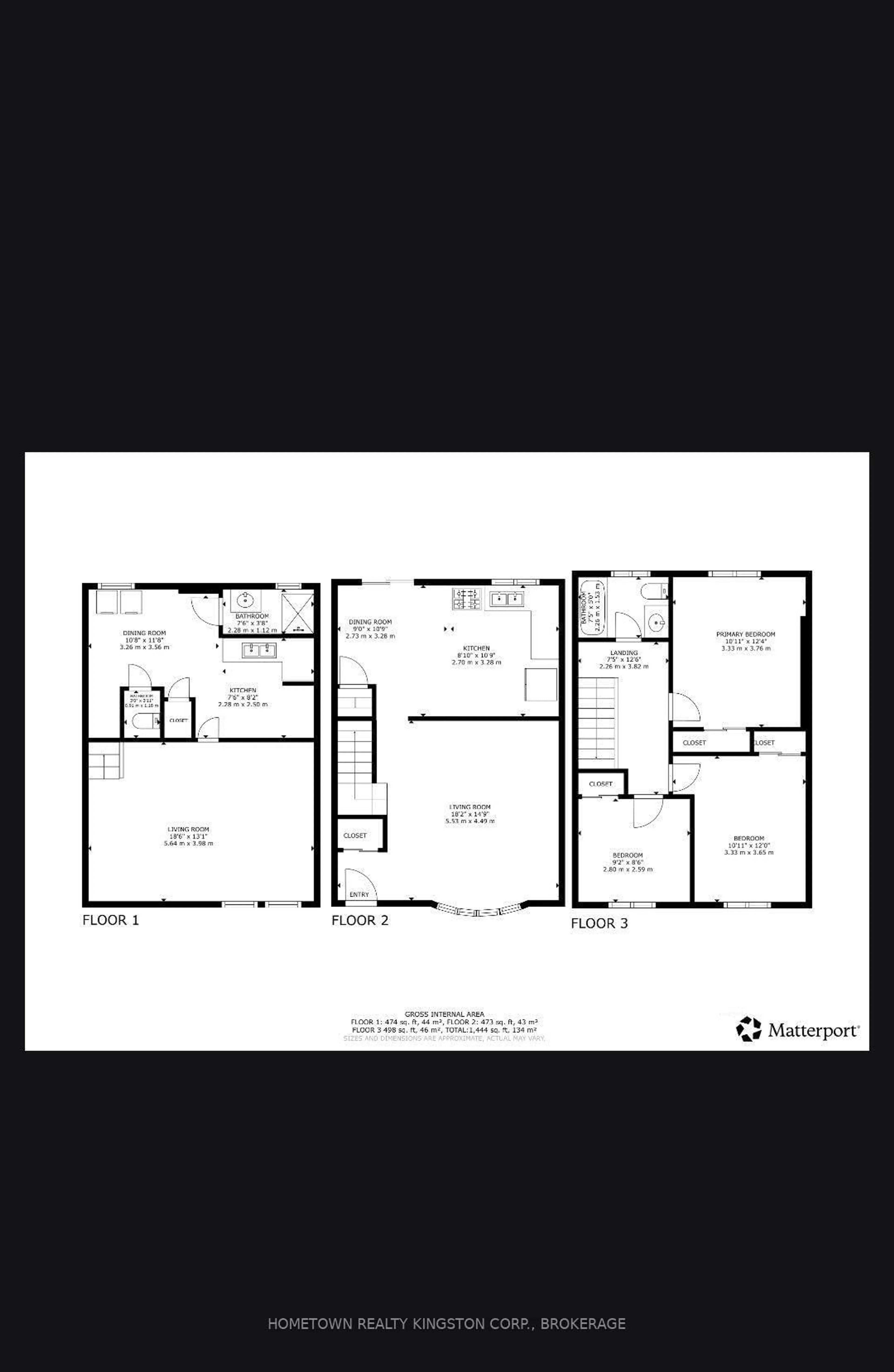Floor plan for 983 Oakview Ave, Kingston Ontario K7M 6W9