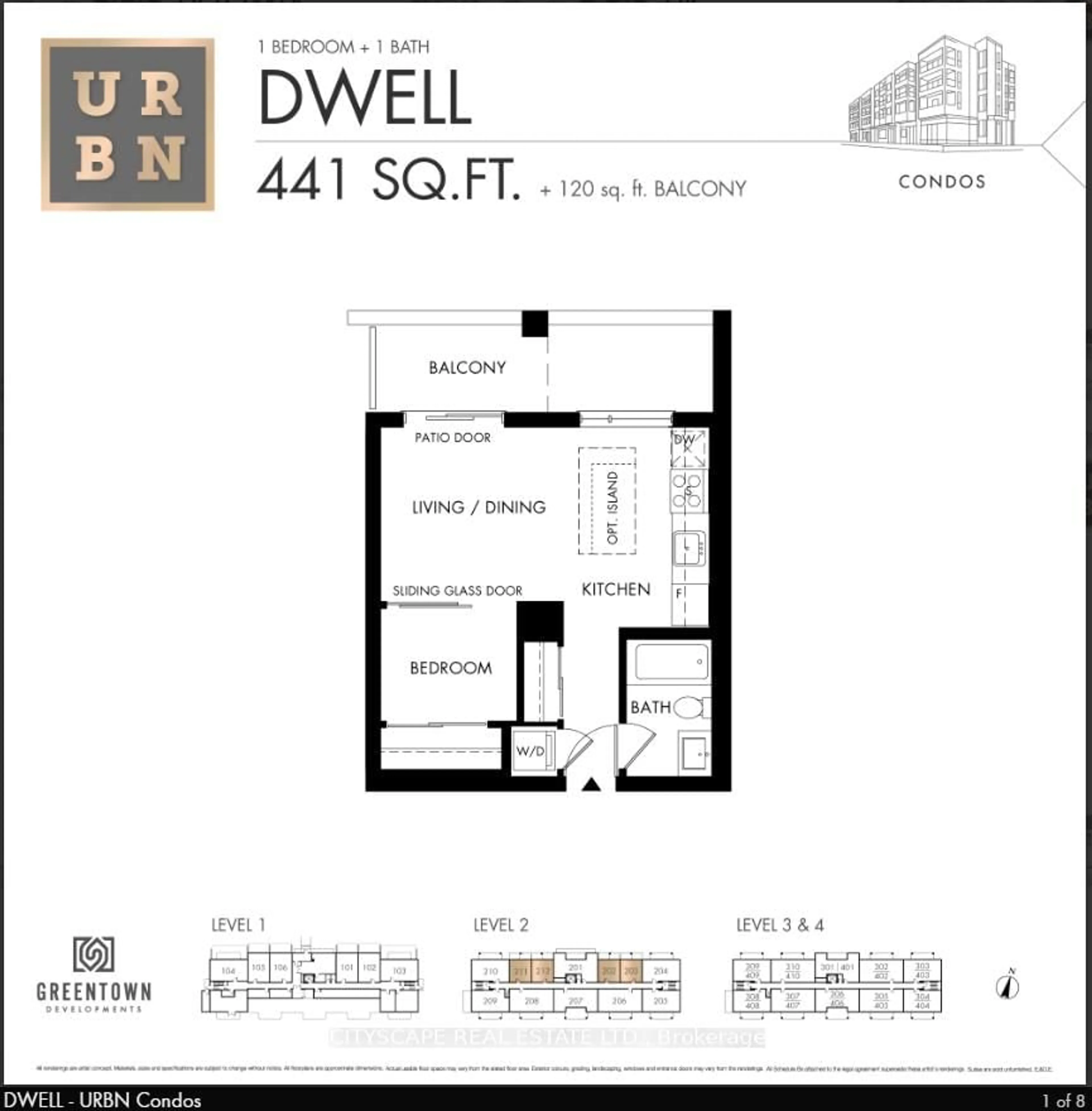 Floor plan for 408 Dundas St #212, Cambridge Ontario N1R 8H7