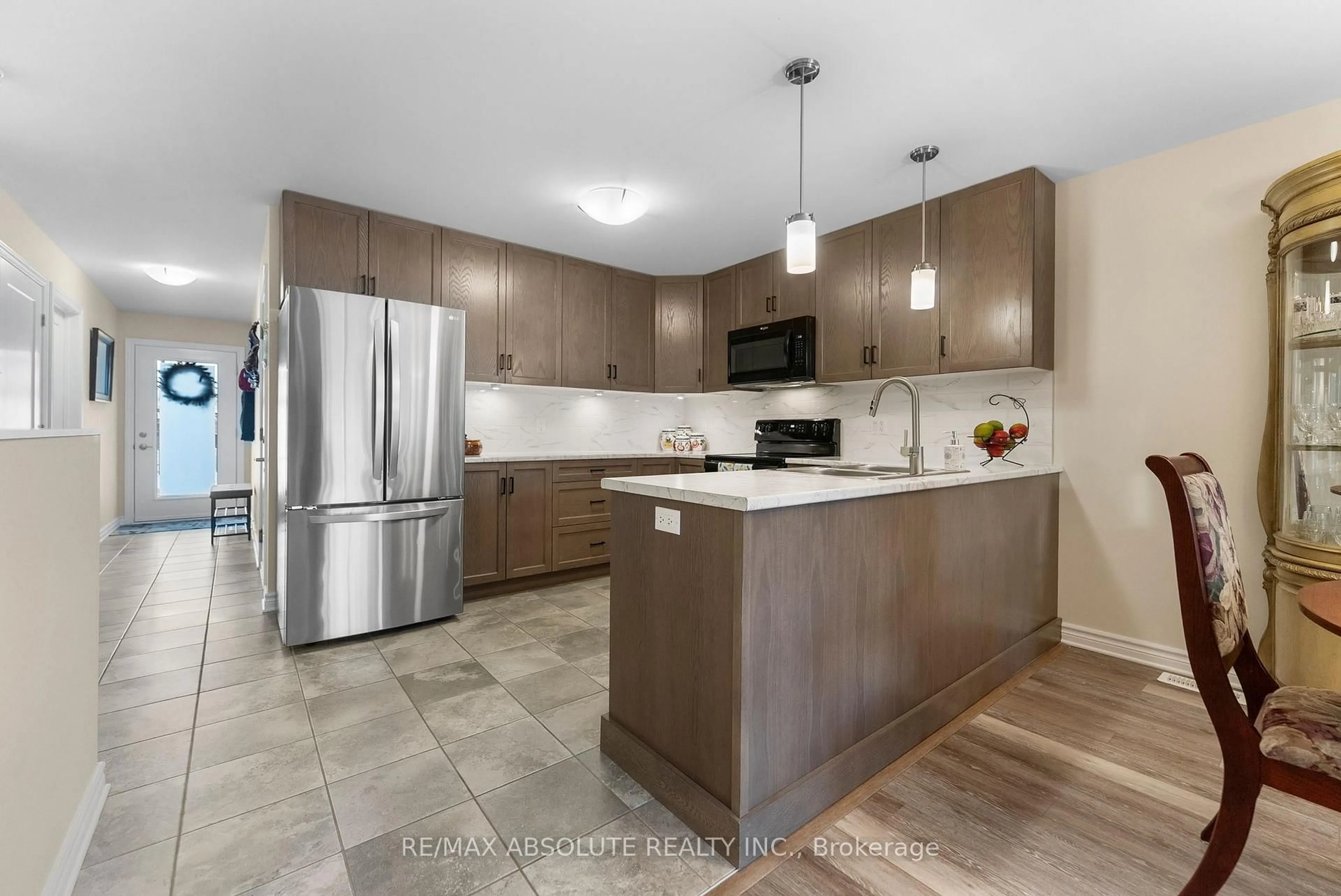 Open concept kitchen, ceramic/tile floor for 2 Morgan Clouthier Way, Arnprior Ontario K7S 0H9