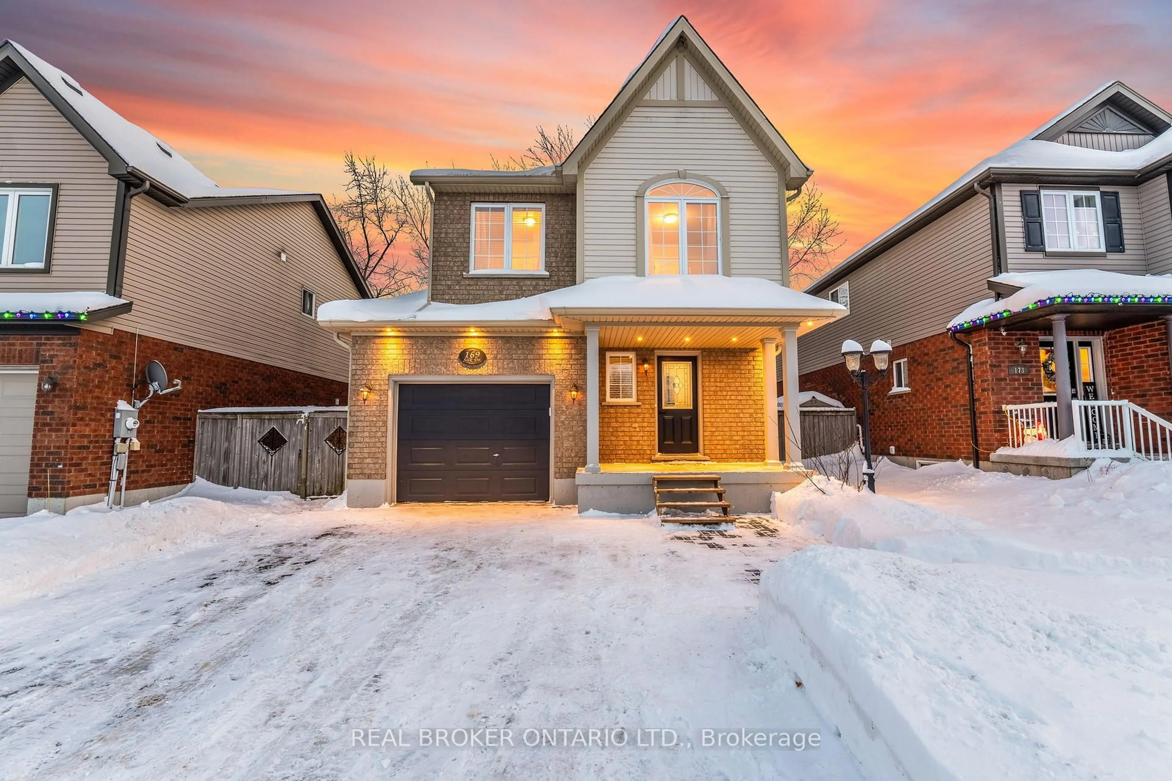 Home with brick exterior material, street for 169 Silk Dr, Shelburne Ontario L9V 3E5