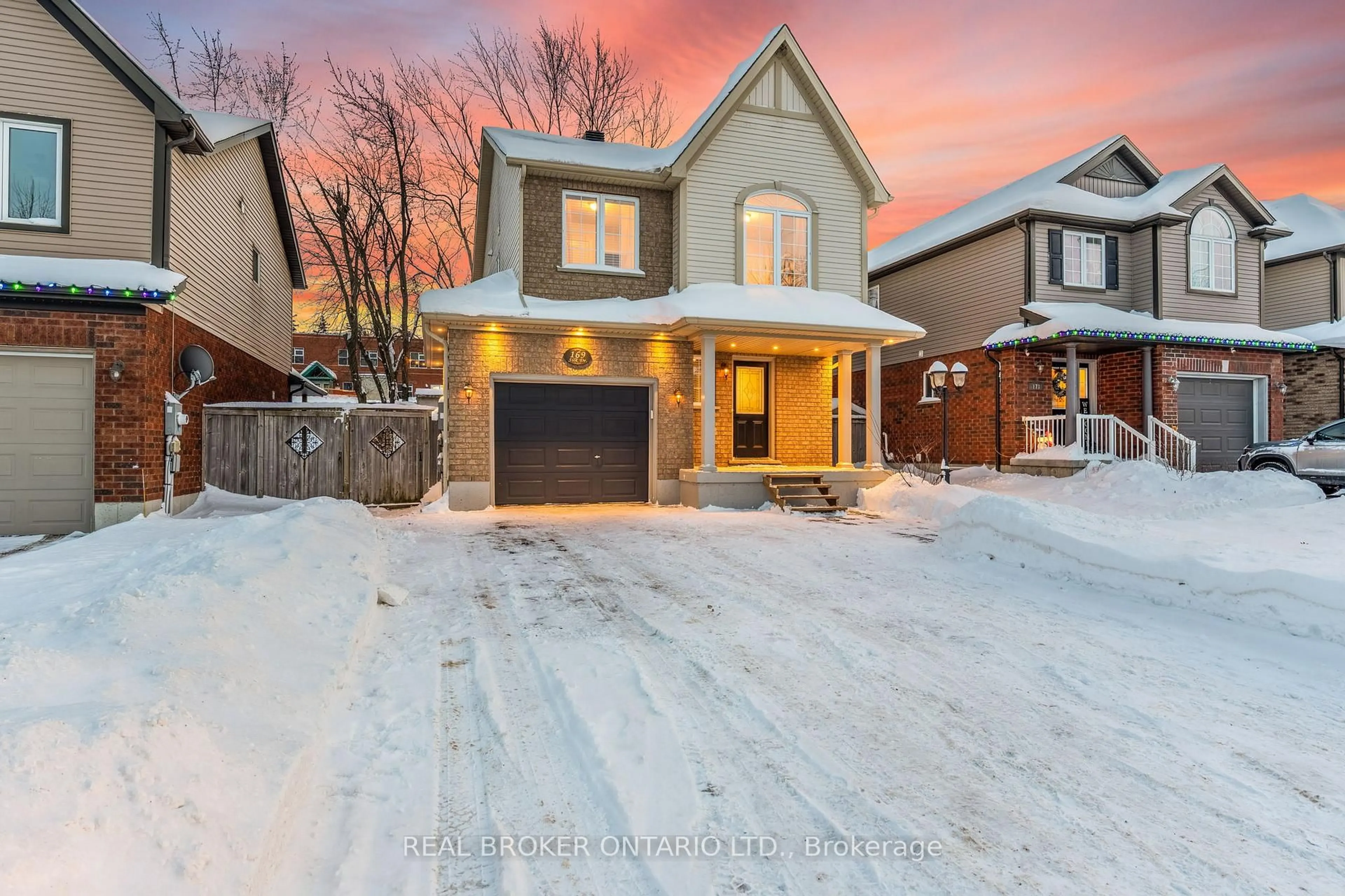 Home with brick exterior material, street for 169 Silk Dr, Shelburne Ontario L9V 3E5