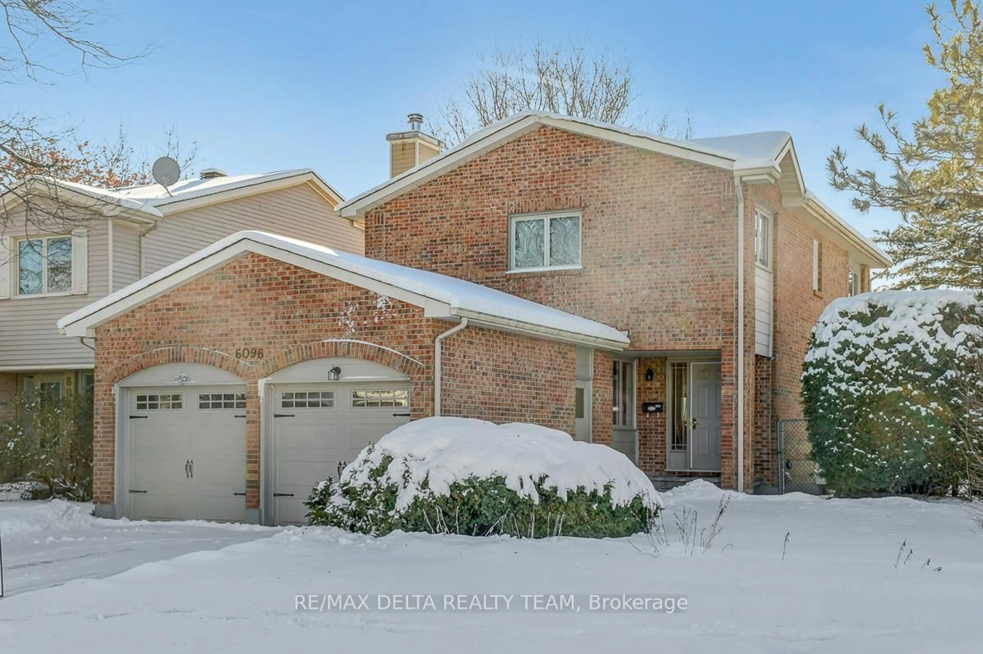 Home with brick exterior material, street for 6096 Meadowhill Cres, Orleans Ontario K1C 5R8