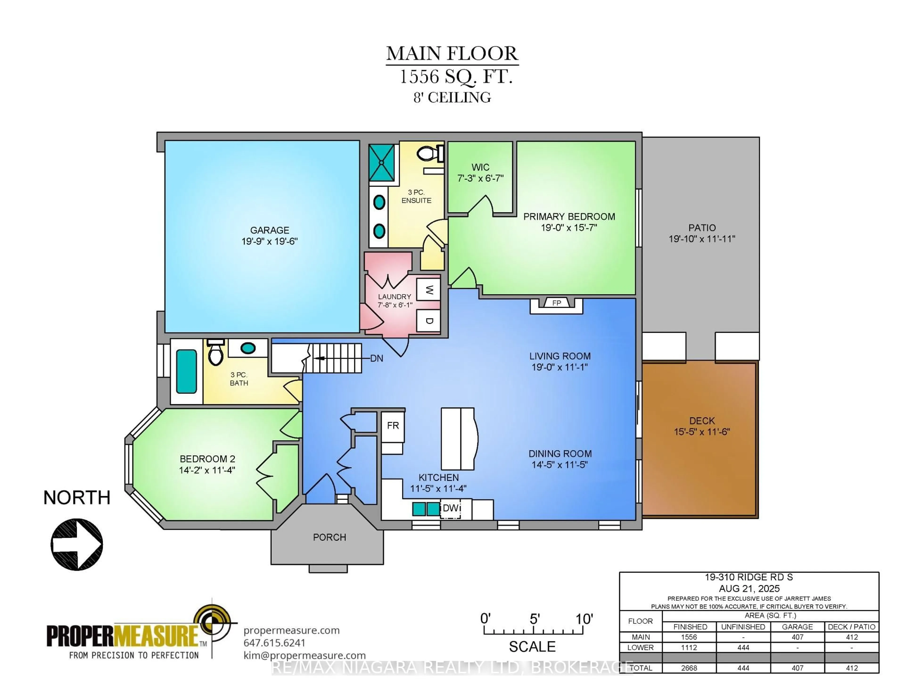 Floor plan for 310 Ridge Rd #19, Fort Erie Ontario L0S 1N0