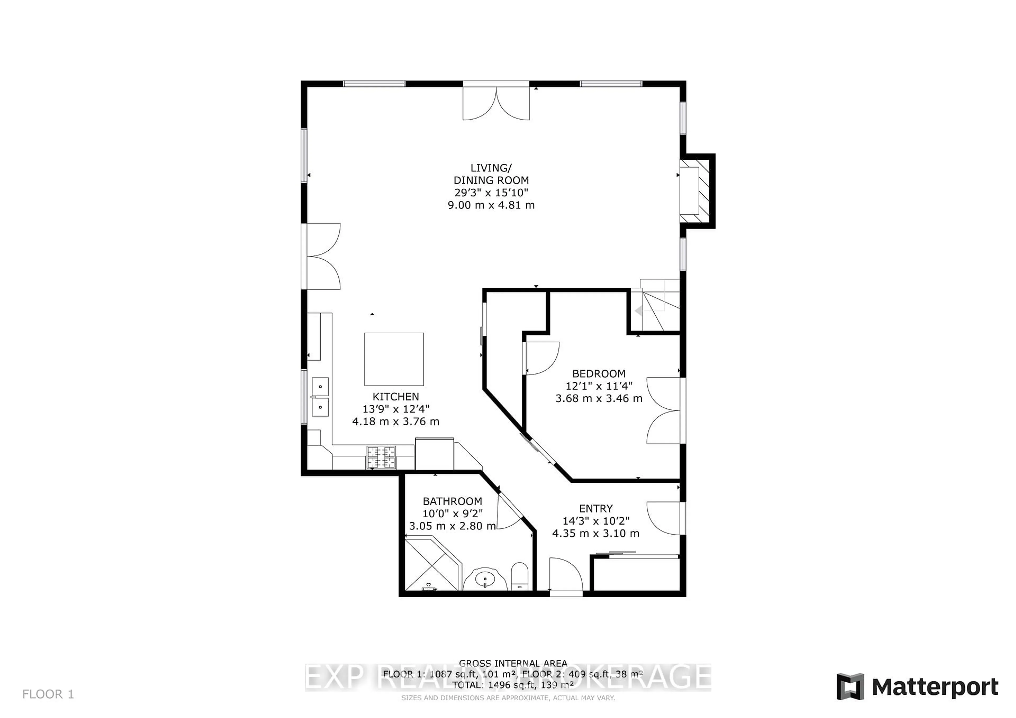 Floor plan for 1249 Waters Edge Lane, Arden Ontario K0H 1B0