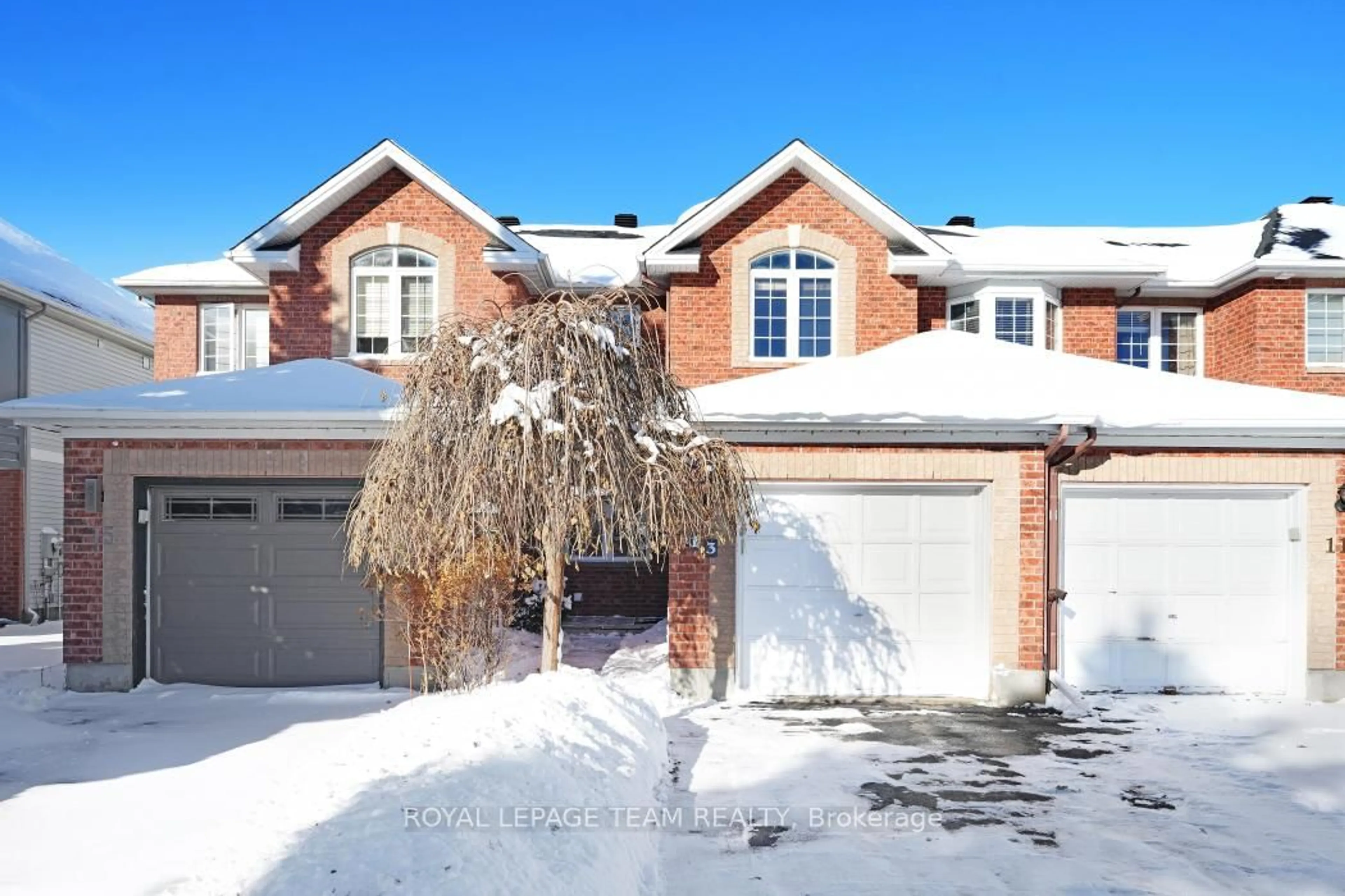 Home with brick exterior material, street for 13 Grammercy Park, Ottawa Ontario K2C 4C7