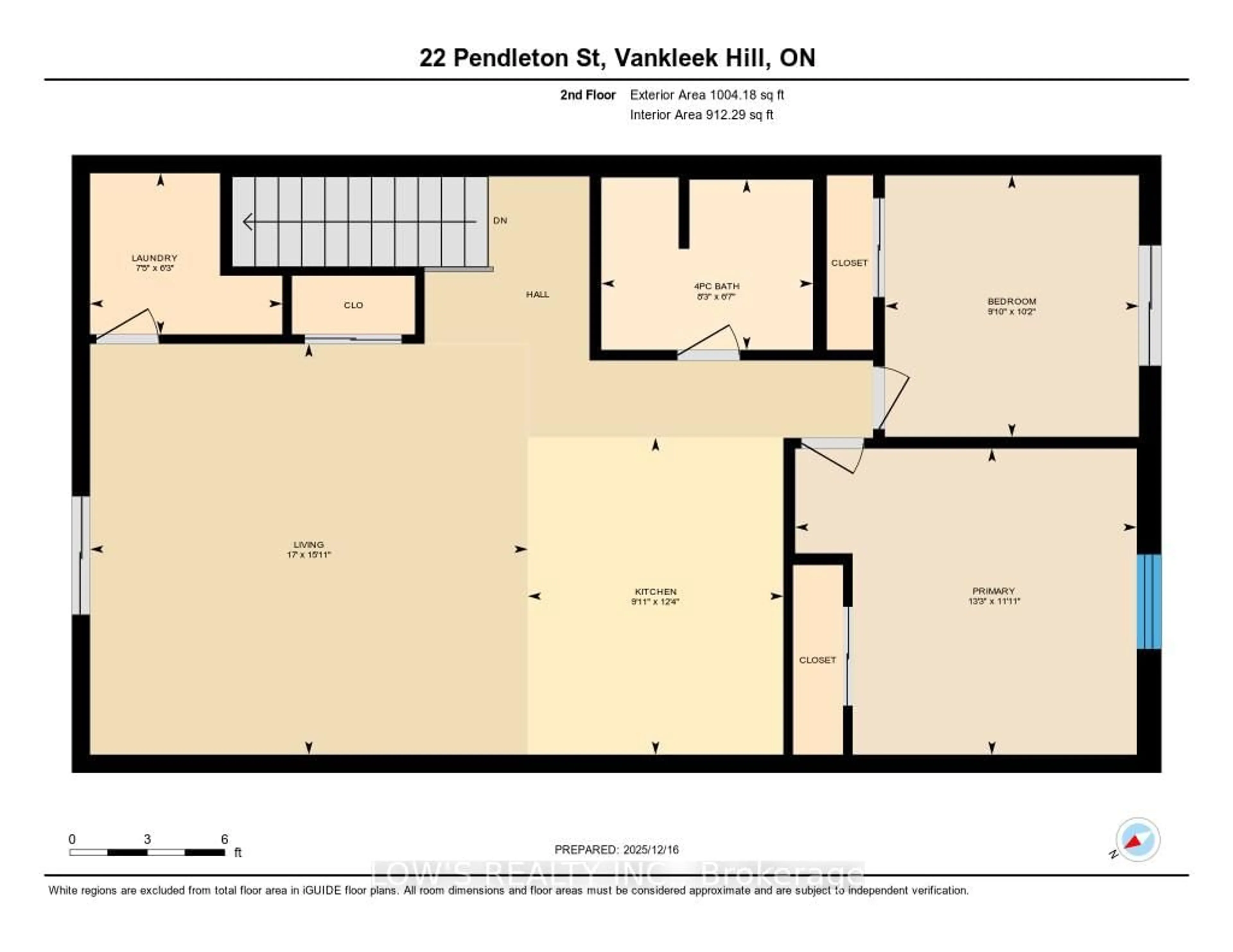 Floor plan for 22 Pendleton St, Champlain Ontario K0B 1R0