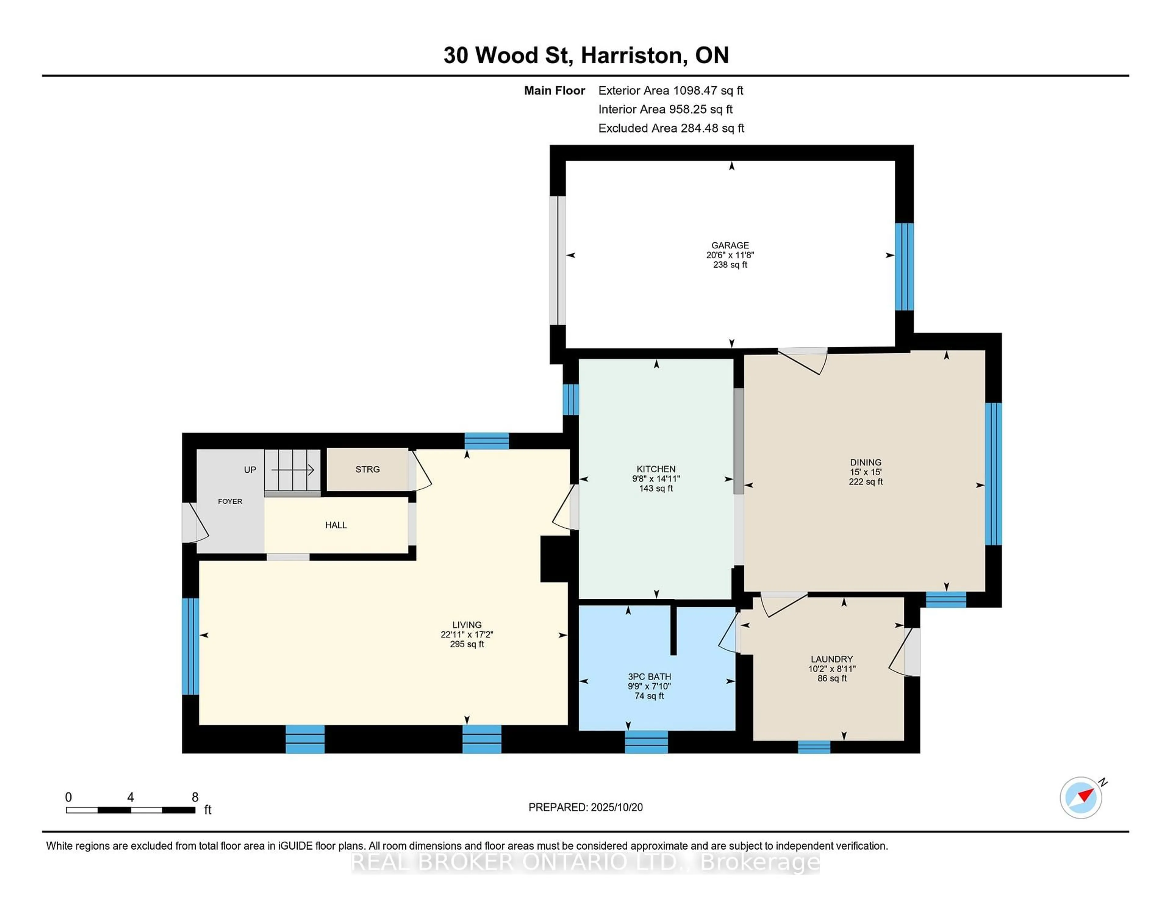 Floor plan for 30 Wood St, Mapleton Ontario N0G 1P0