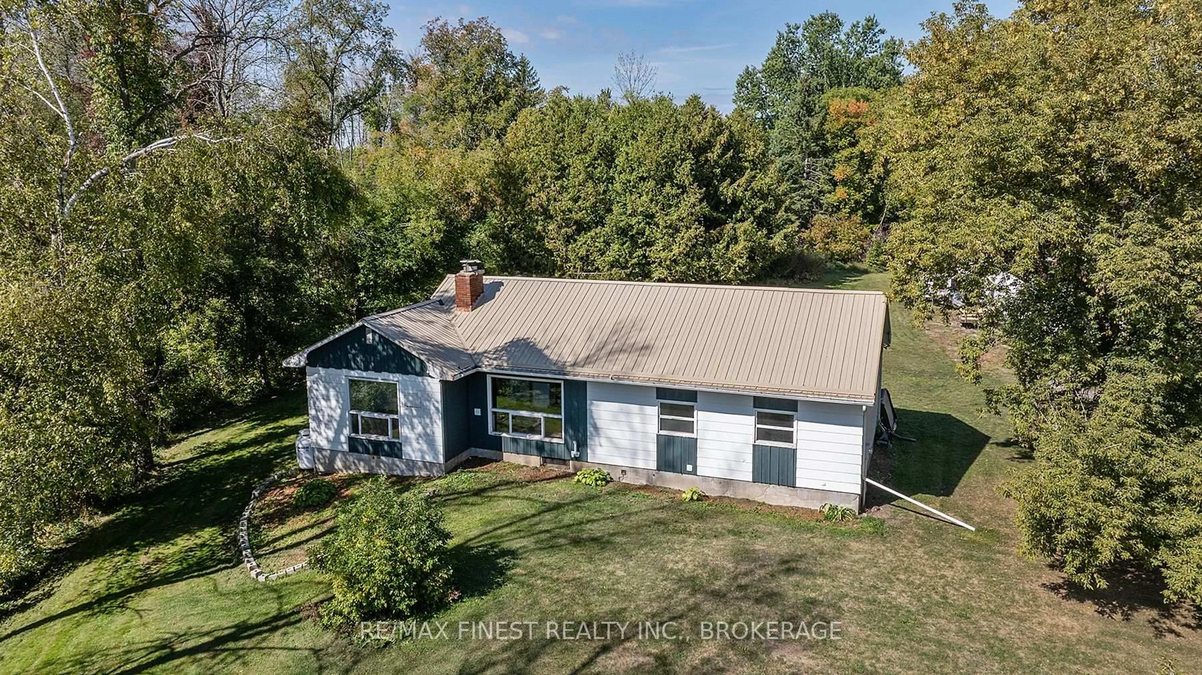 A pic from outside/outdoor area/front of a property/back of a property/a pic from drone, unknown for 1523 Lake Rd, Kaladar Ontario K0K 1Z0