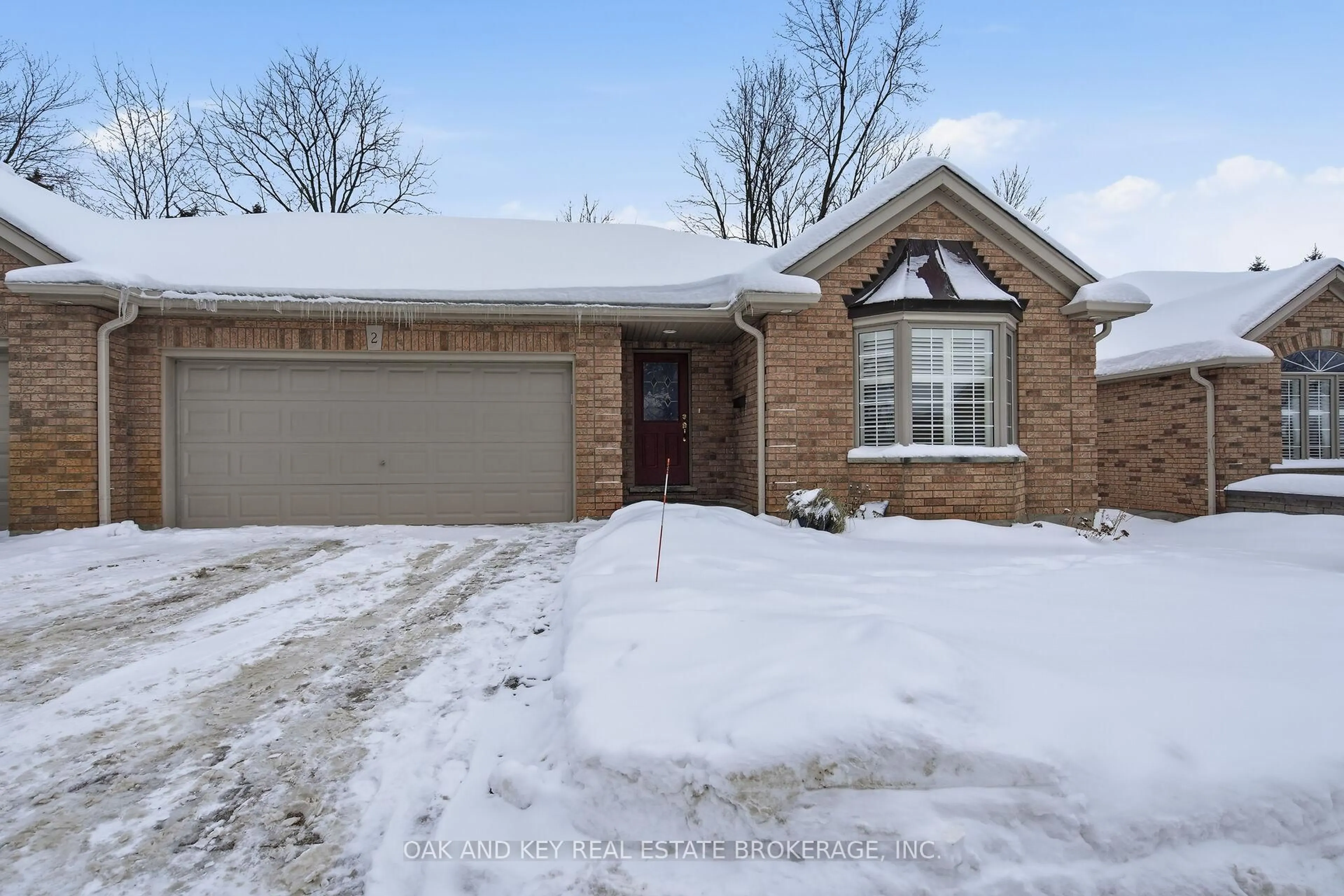 Home with brick exterior material, street for 4067 Colonel Talbot Rd #2, London South Ontario N6P 1V9